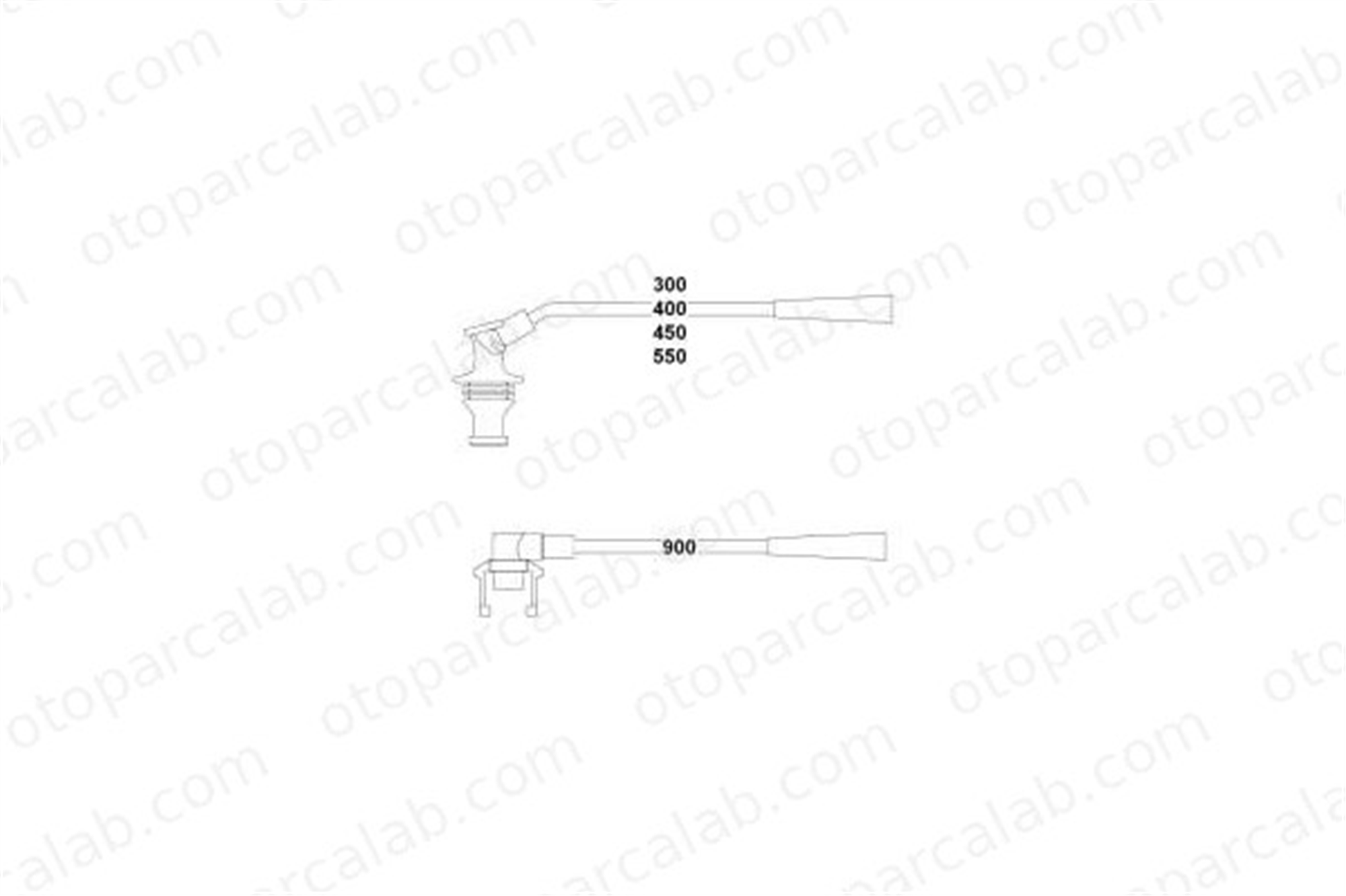 HELLUX HBK3319 Buji Kablosu RENAULT LAGUNA I Grandtour 7700857981 7700857980