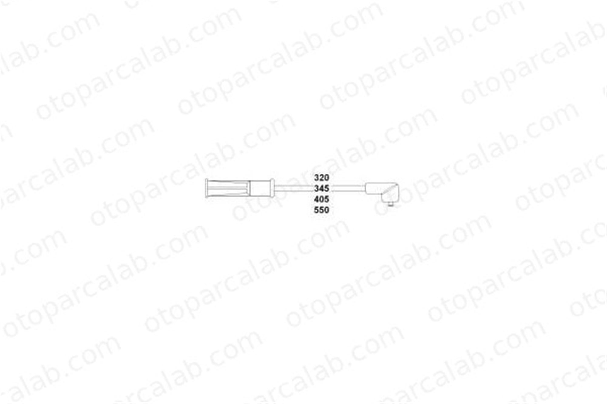 HELLUX HBK3320 Buji Kablosu DACIA LOGAN LOGAN MCV 8200506297