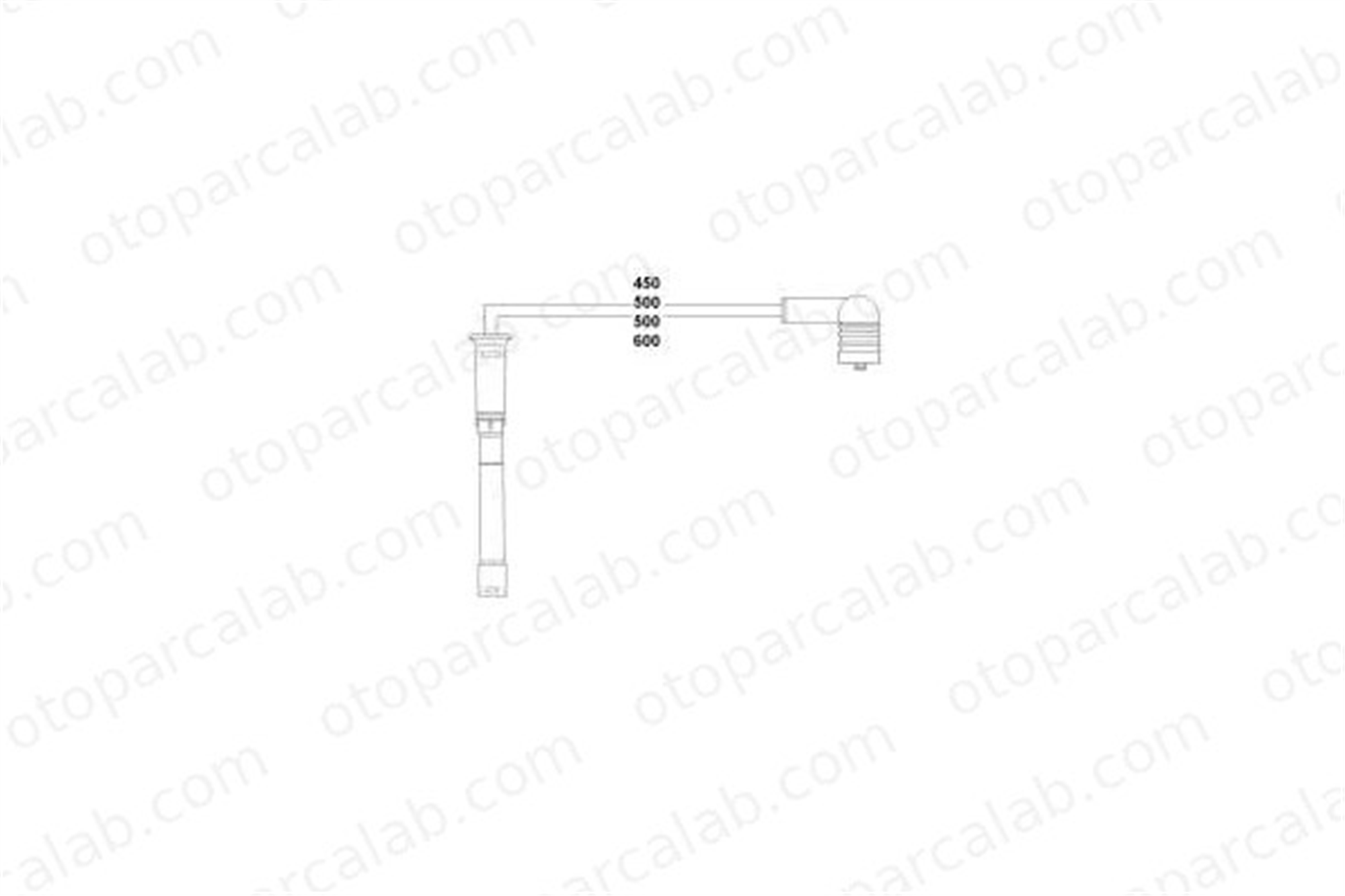 HELLUX HBK3334 Buji Kablosu RENAULT CLIO II CLIO II Kasa/eğik arka 8200805133 7700114549