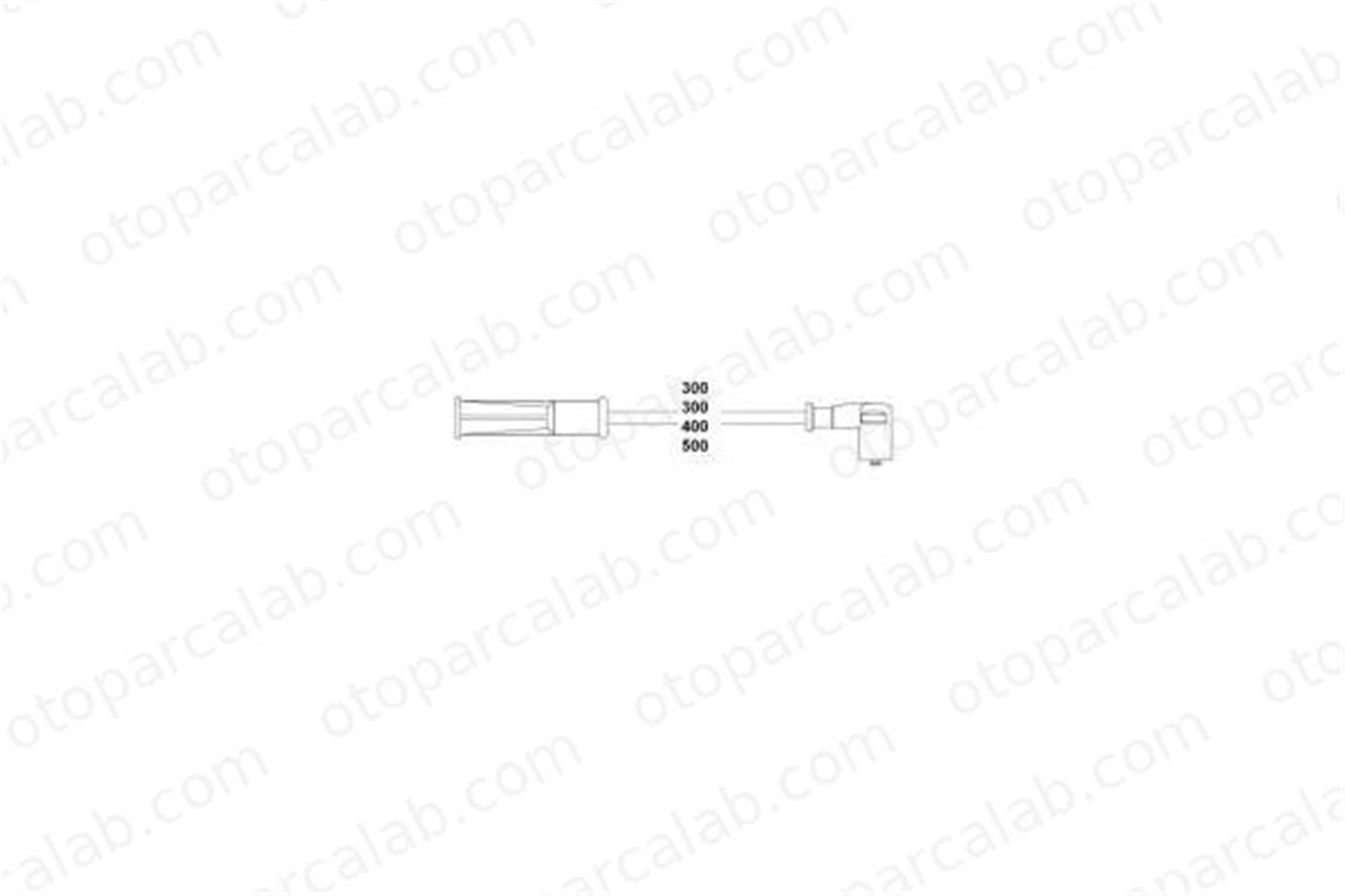 HELLUX HBK3365 Buji Kablosu DACIA LOGAN LOGAN MCV 8200506297 7700273826