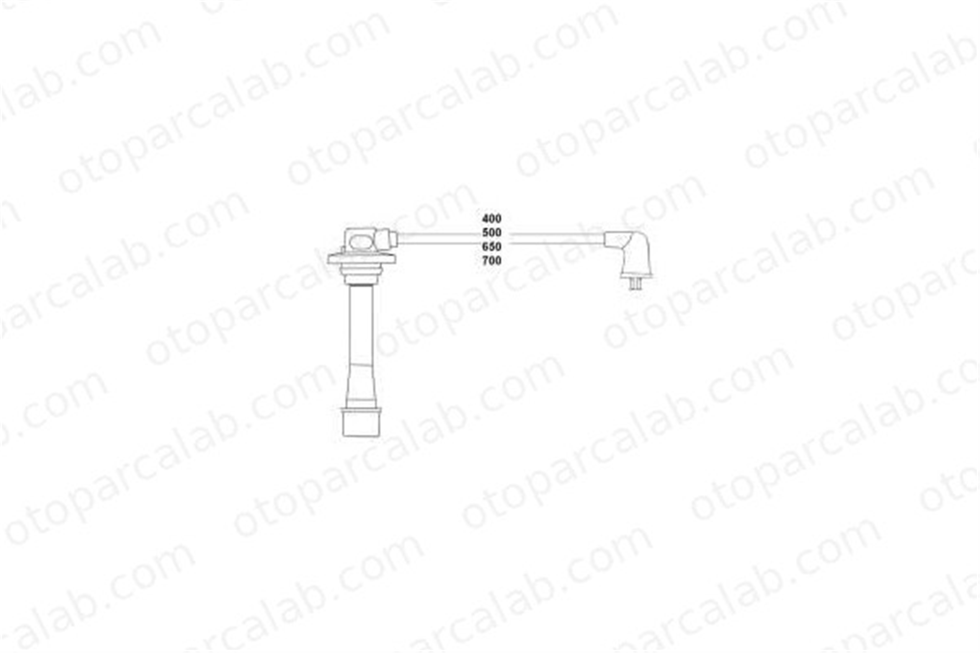 HELLUX HBK3537 Buji Kablosu MAZDA 626 IV 626 IV Hatchback FS0118140