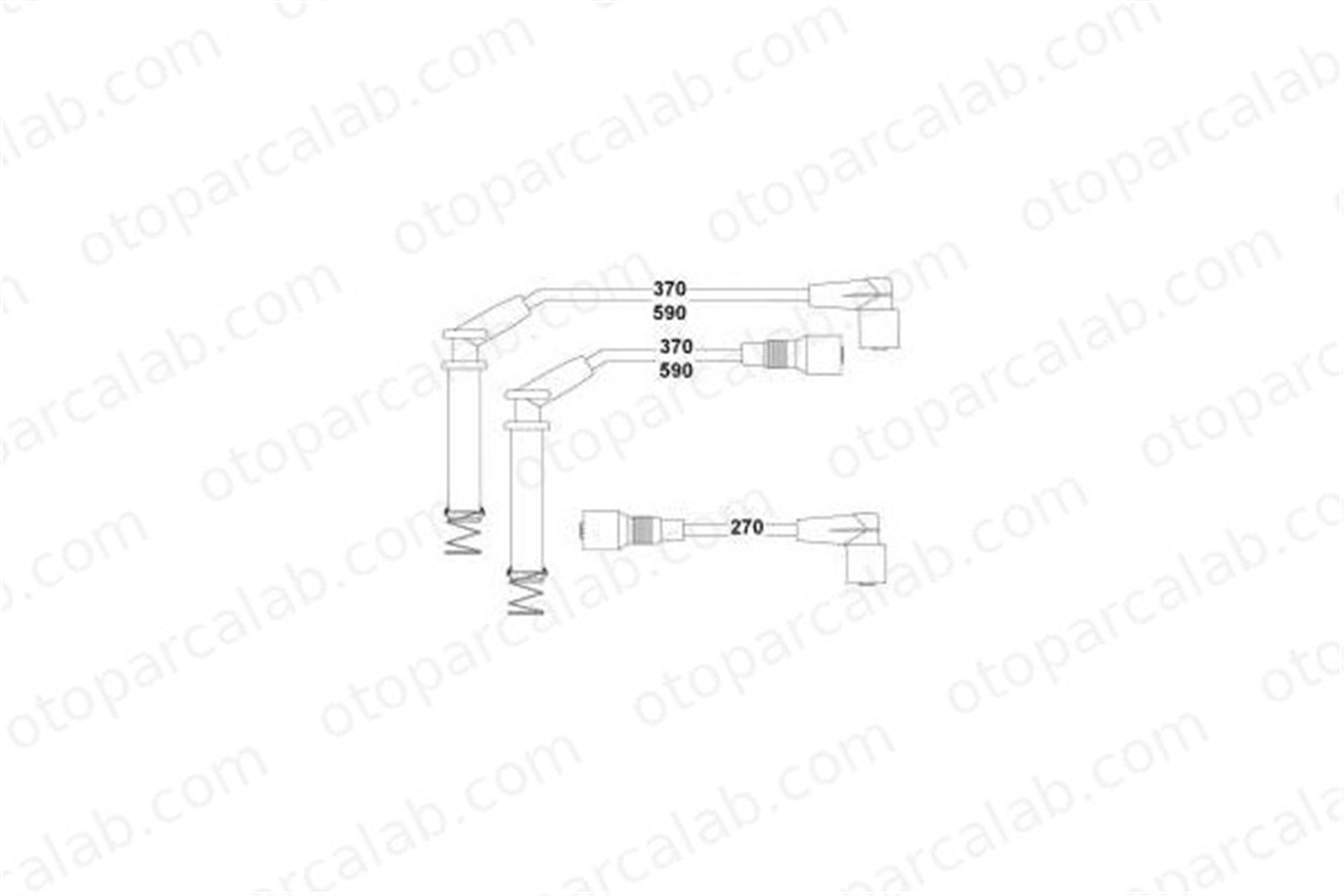 HELLUX LPG3246 Buji Kablosu OPEL VECTRA A VECTRA A Hatchback 1612558 90350542