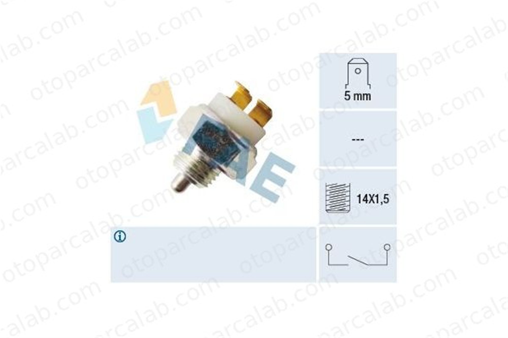 HELLUX PRM500527 Geri Vites Müşürü PEUGEOT 505 505 Break 225712 3761080042