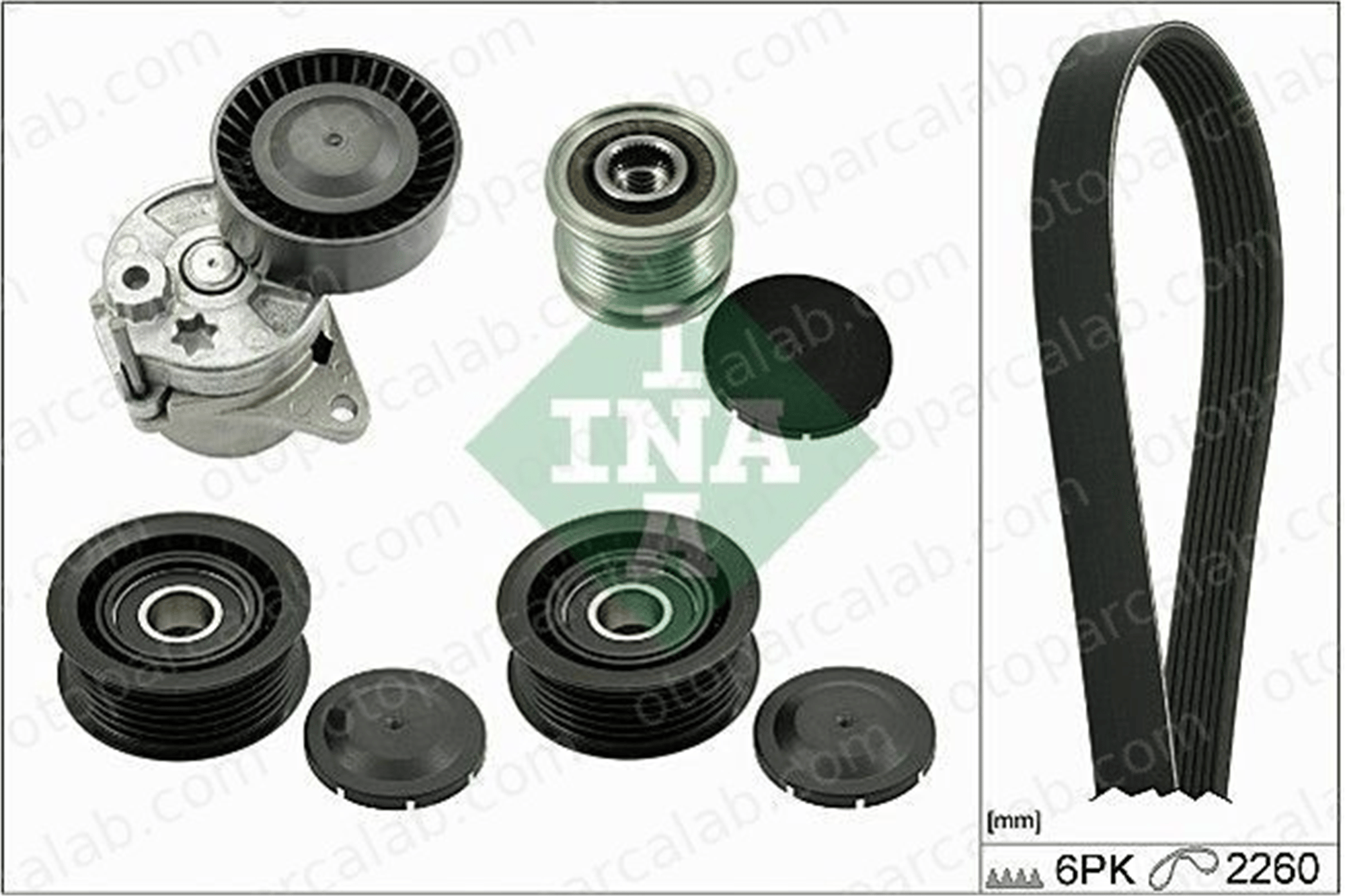 INA 529 0115 21 Vantilatör Kayış Seti MERCEDES-BENZ VITO Minibüs/Otobüs VITO / MIXTO Panelvan/Van 2020019 000 202 00 19