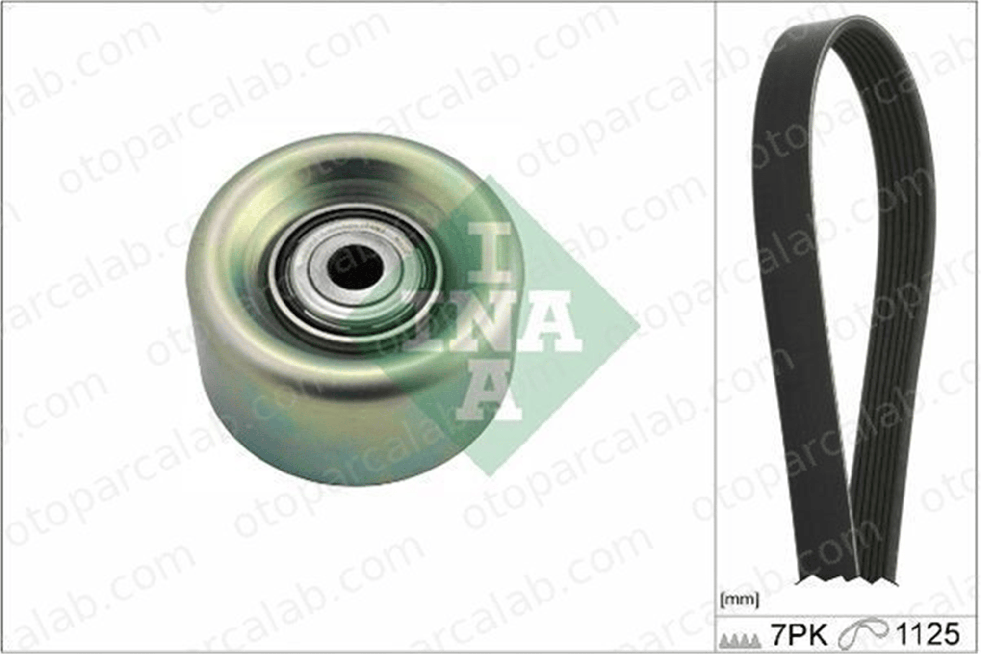 INA 529 0231 10 Vantilatör Kayış Seti NISSAN JUKE QASHQAI +2 119271HC0A 117201KT0A