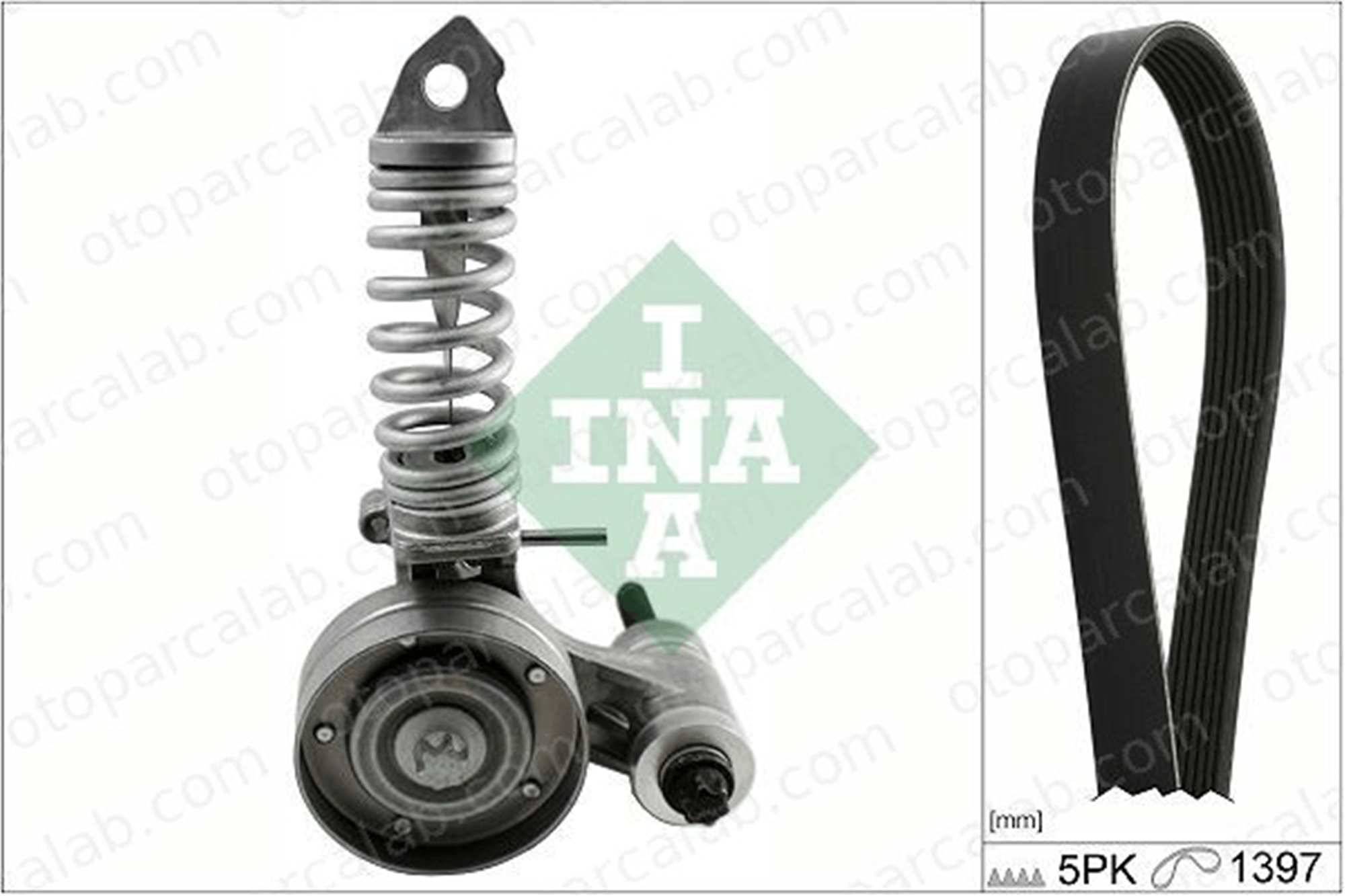 INA 529 0326 10 Vantilatör Kayış Seti OPEL ASTRA J ASTRA J Sedan 1340053 1340085