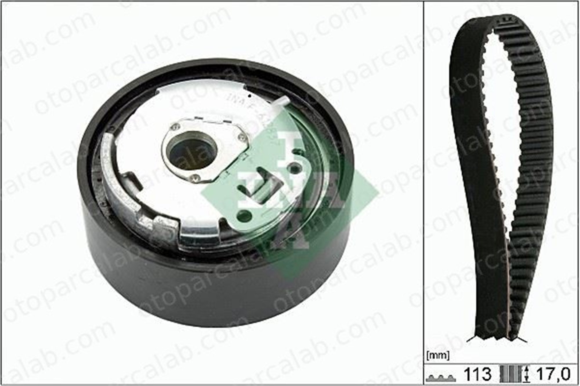 INA 530 0663 10 Triger Kayış Seti LADA GRANTA Station wagon KALINA II Hatchback 211161006238 211161006040