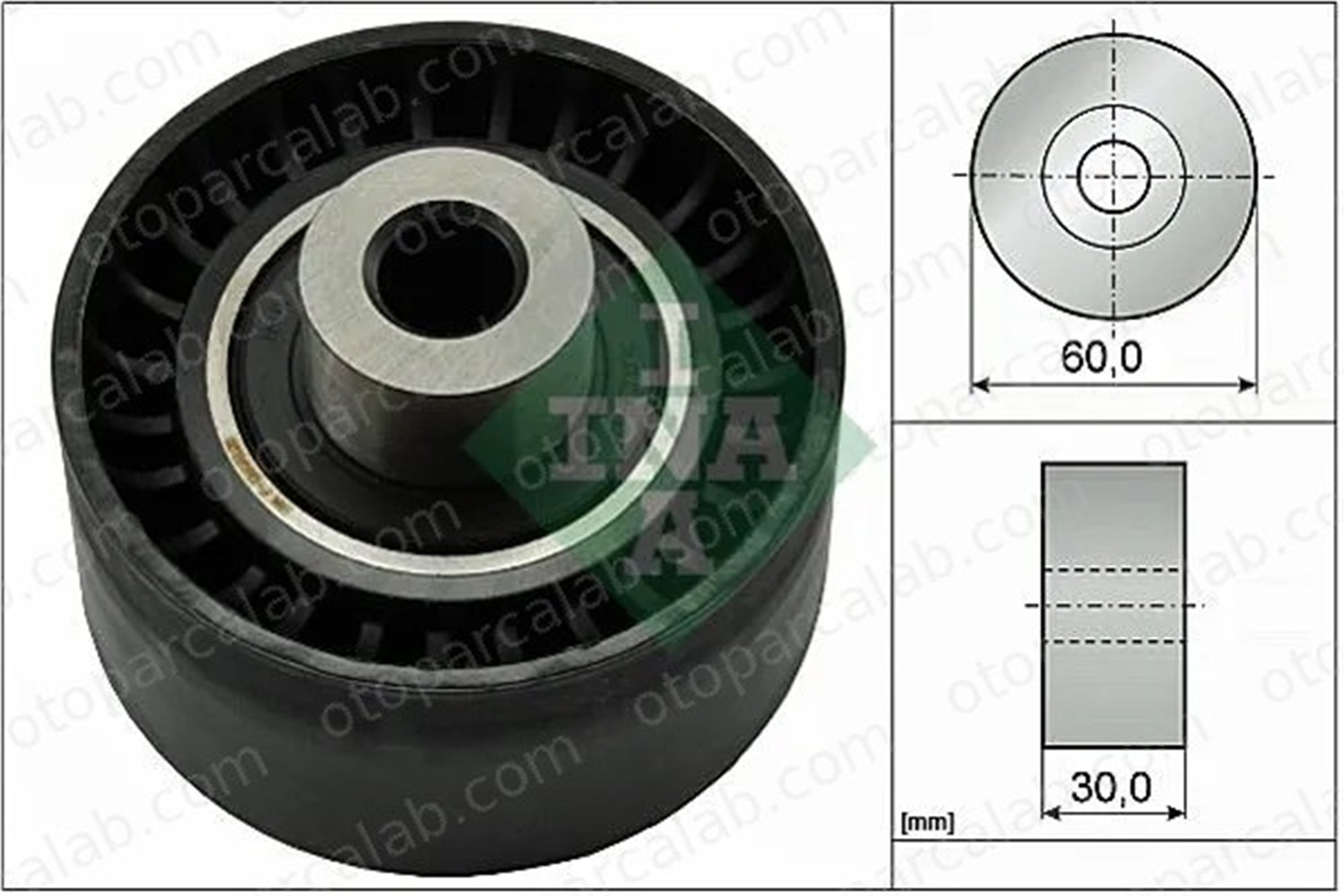 INA 532 0473 10 Triger Gergi Rulmanı FORD S-MAX KUGA II 83050 0830.50