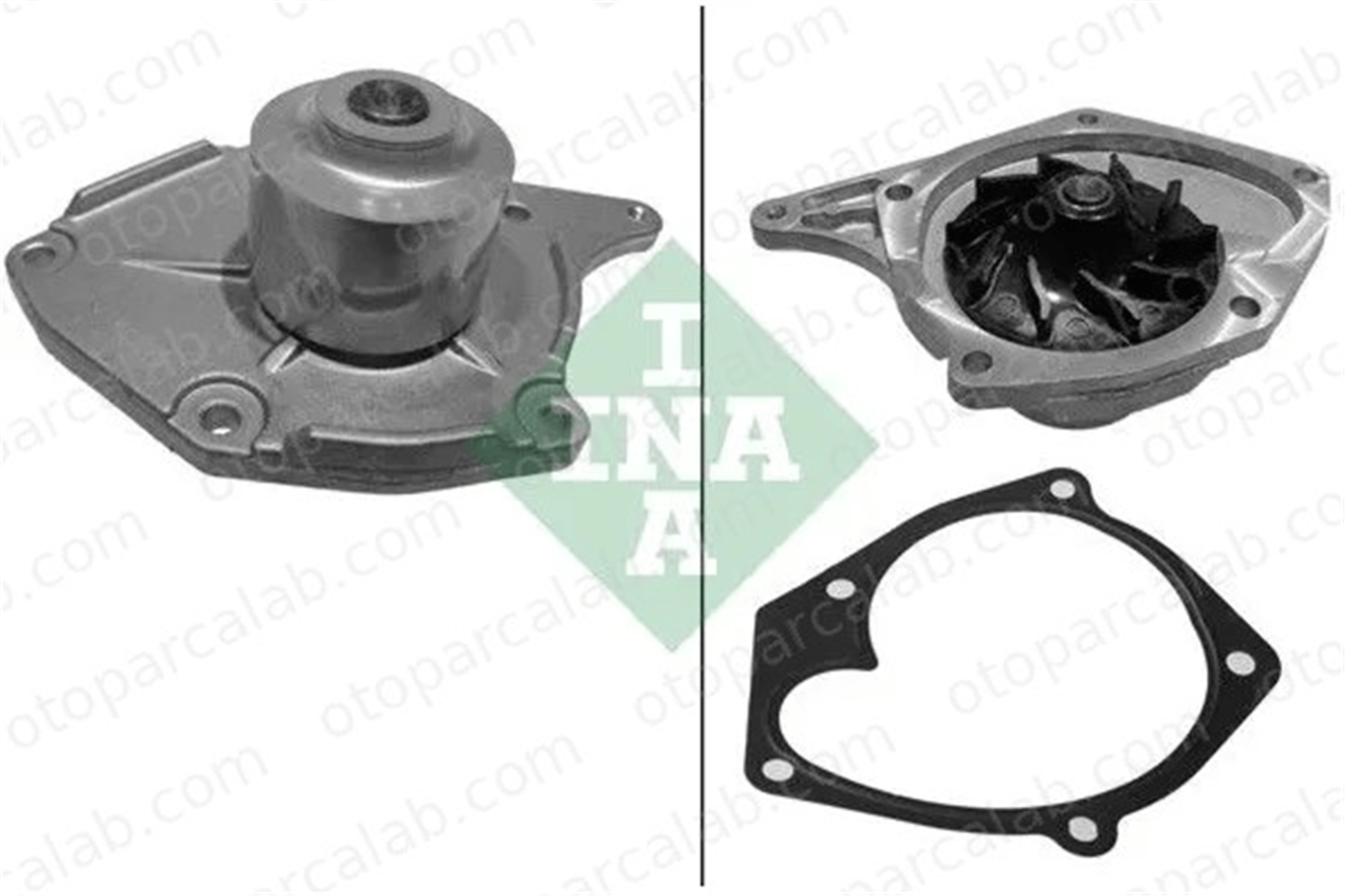 INA 538 0047 10 Devirdaim Su Pompası RENAULT KANGOO Express MODUS / GRAND MODUS 2101000Q0M 7701478031