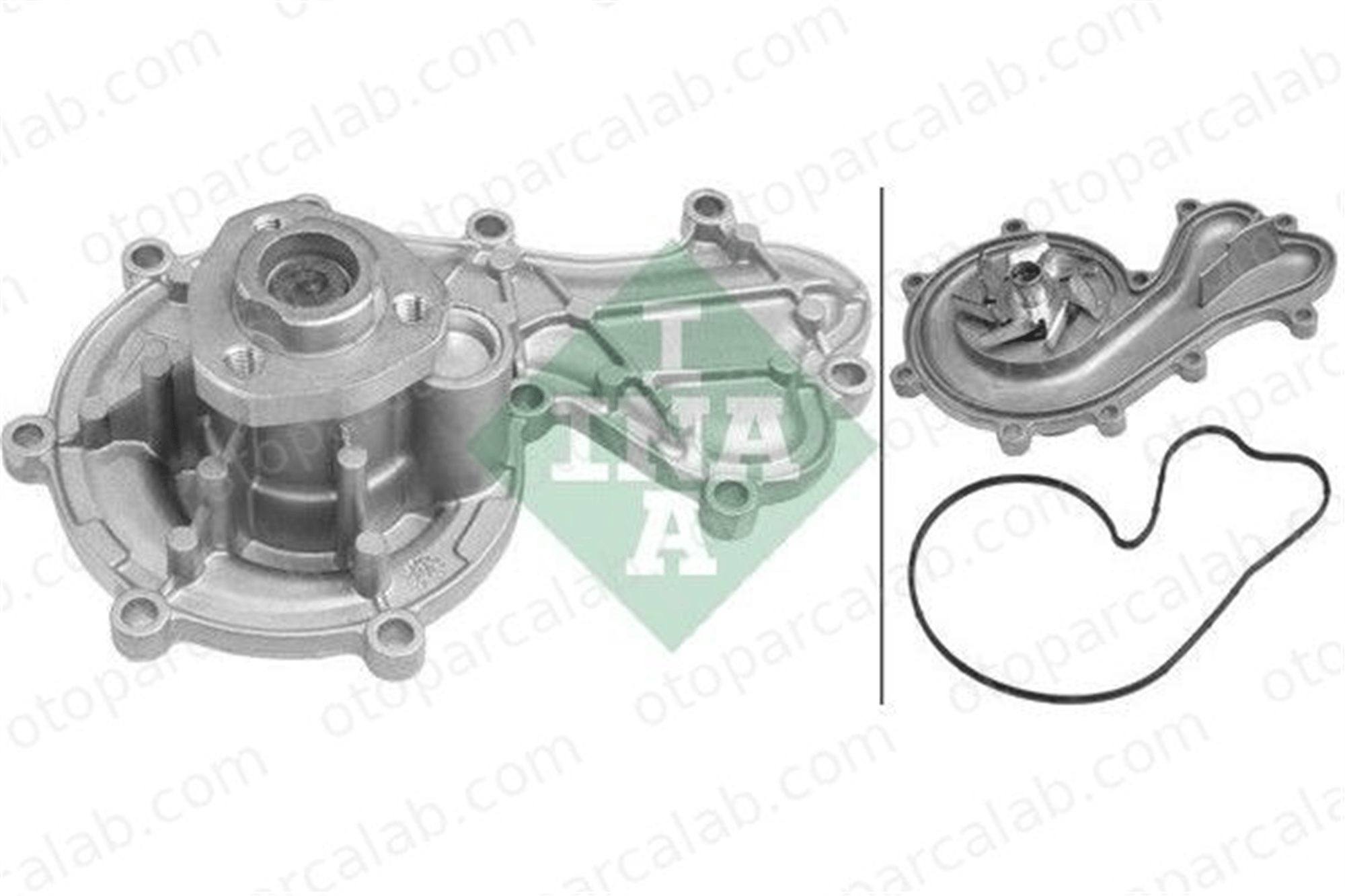 INA 538 0365 10 Devirdaim Su Pompası AUDI A6 C7 A7 Sportback 59121008J 059121008J