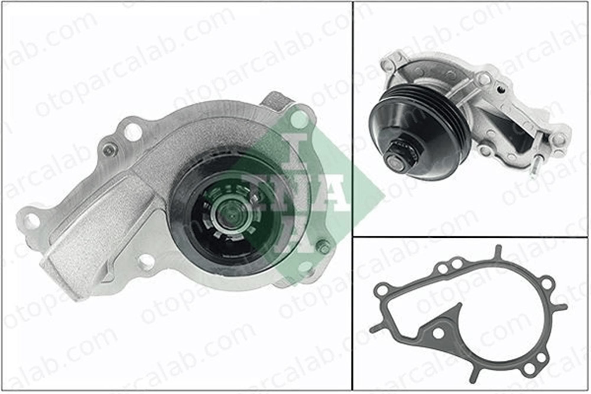 INA 538 0713 10 Devirdaim Su Pompası CITROËN BERLINGO Kasa/büyük limuzin C4 III 3639381 9803094380