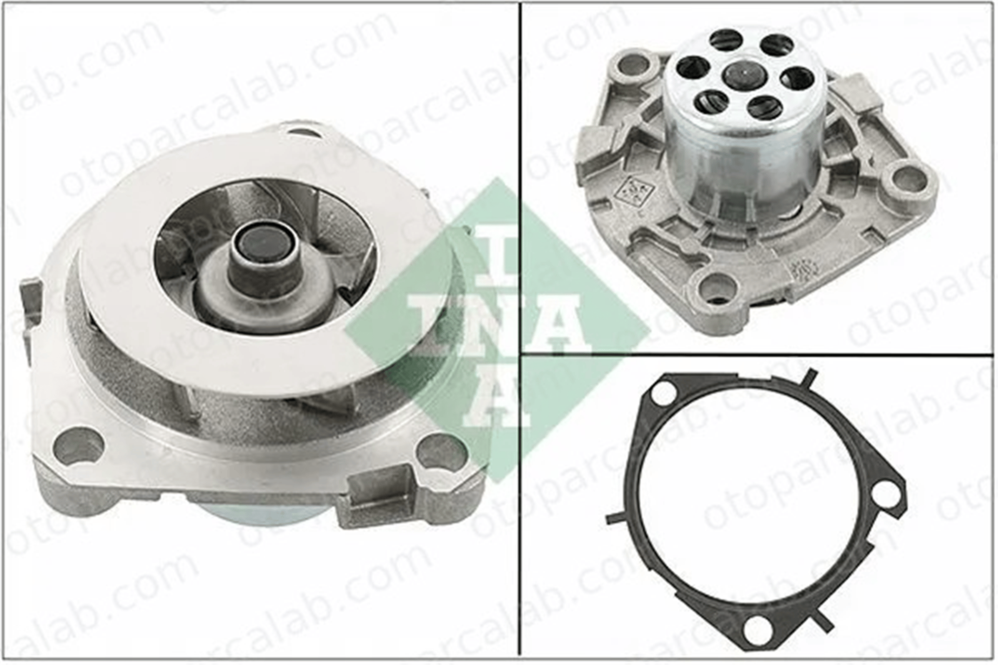 INA 538 0714 10 Devirdaim Su Pompası OPEL INSIGNIA A INSIGNIA A Sedan 1334153 1334242