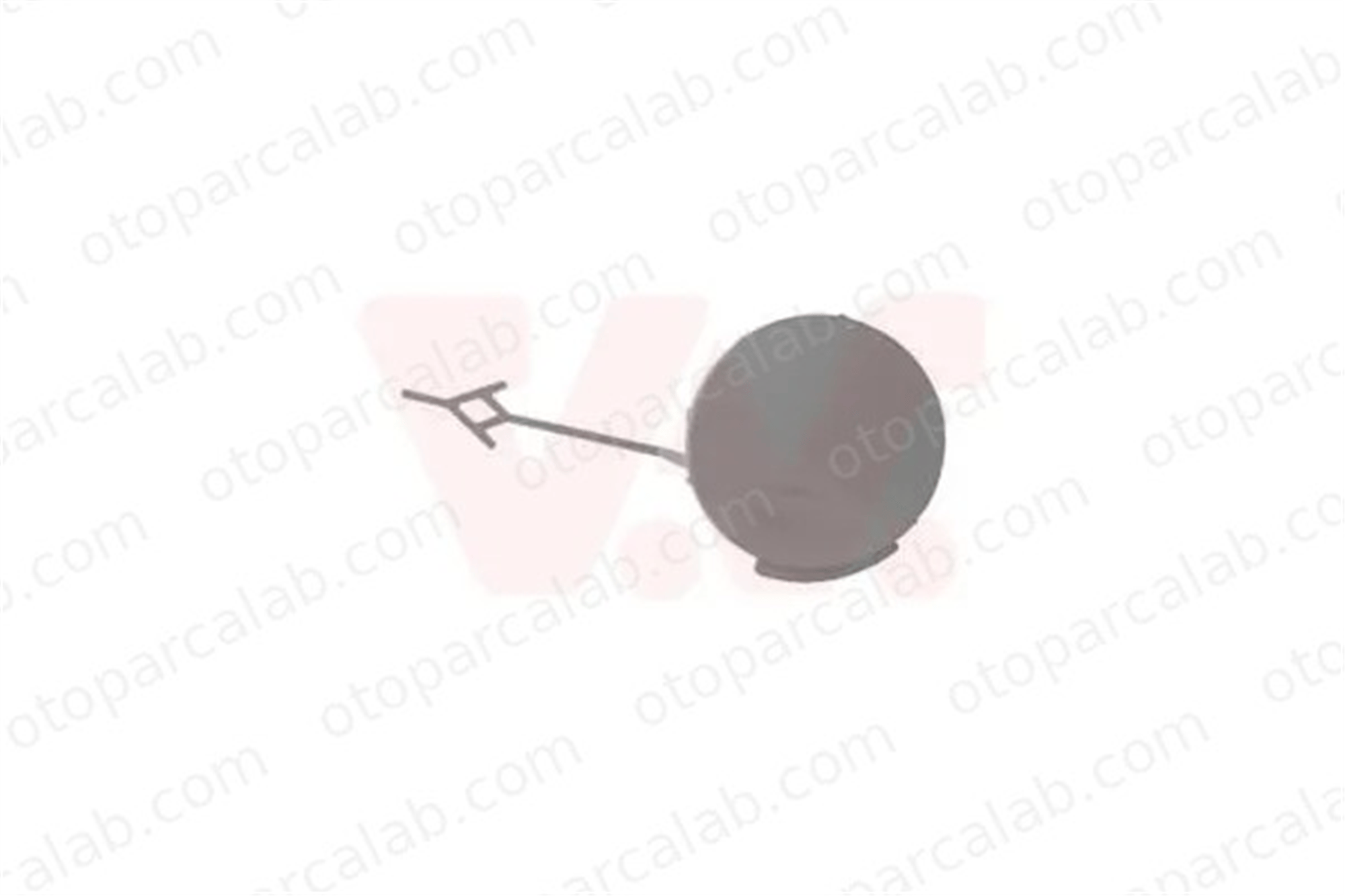 ISAM 0734811 Tampon Çeki Demir Kapağı Ön OPEL INSIGNIA A INSIGNIA A Sports Tourer 1405064 13238290