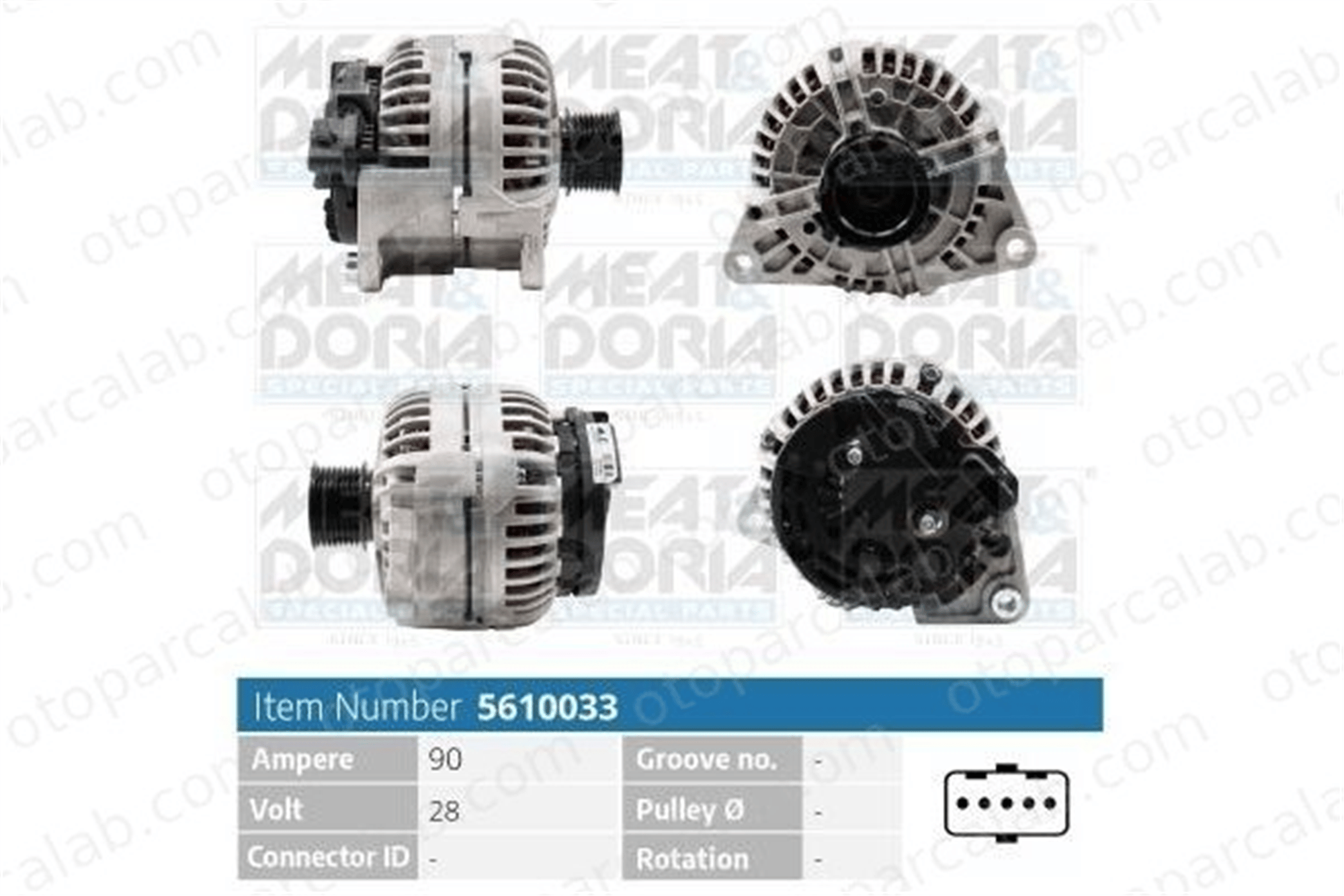 IVECO ORJINAL 4892320 Alternatör IVECO STRALIS II EUROCARGO V 4892320 5259578