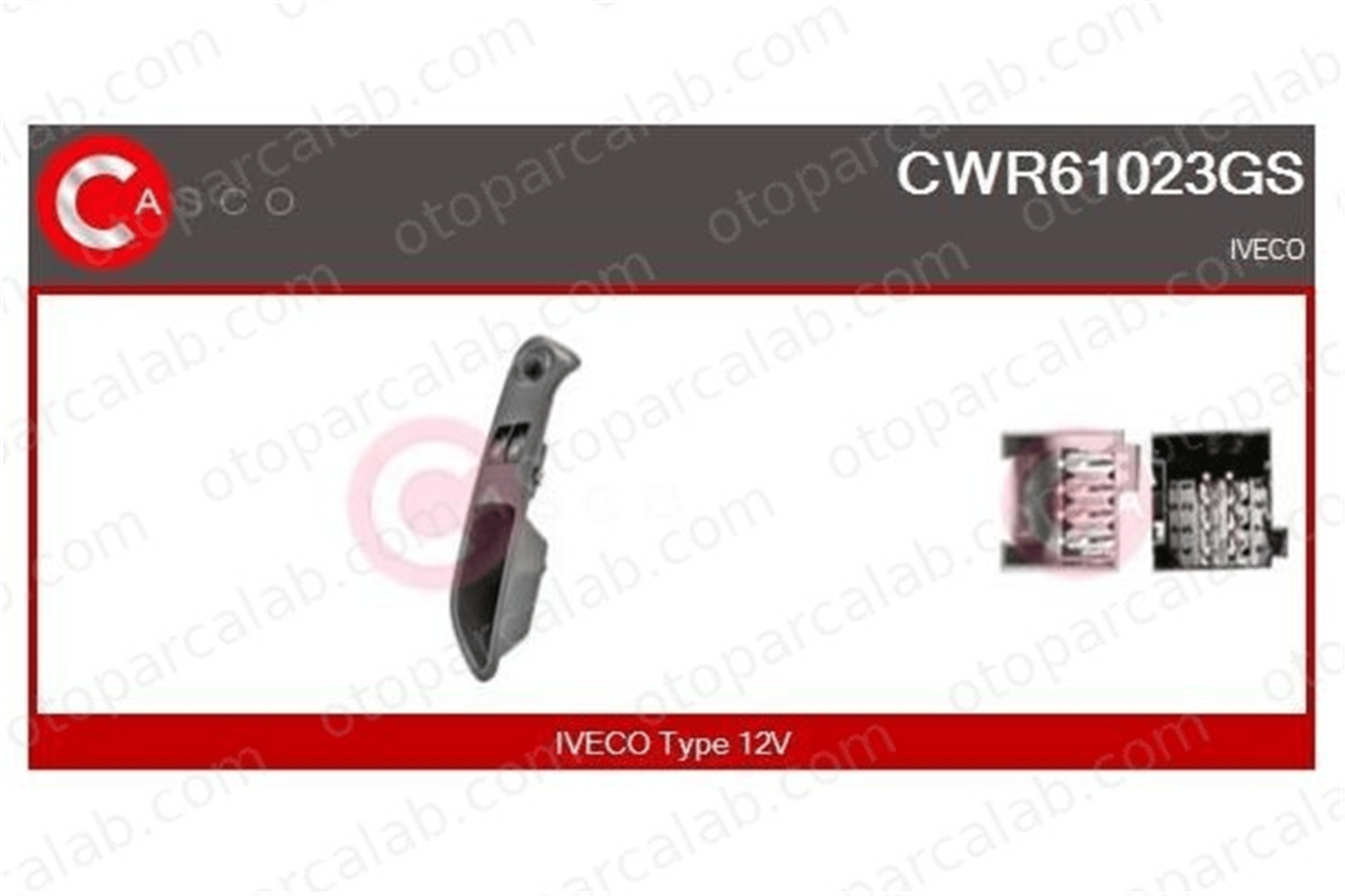 IVECO ORJINAL 5802804532 Cam Açma Düğmesi Ön Sol IVECO DAILY VI Platform şasi DAILY VI Panelvan/Van 5802804532 5801511735