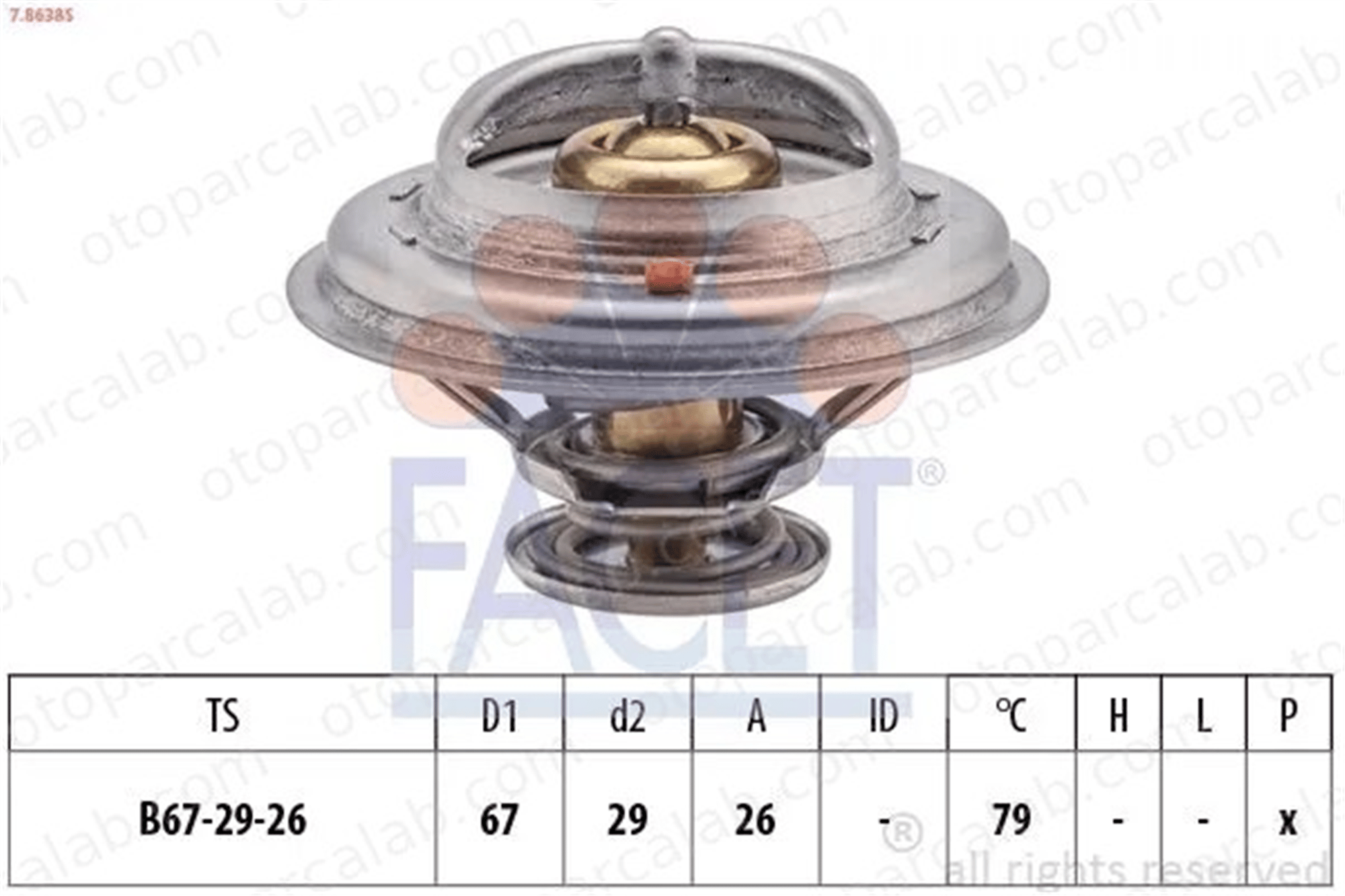 IVECO ORJINAL 98432310 Termostat IVECO STRALIS II EUROCARGO V 98432310 4804321