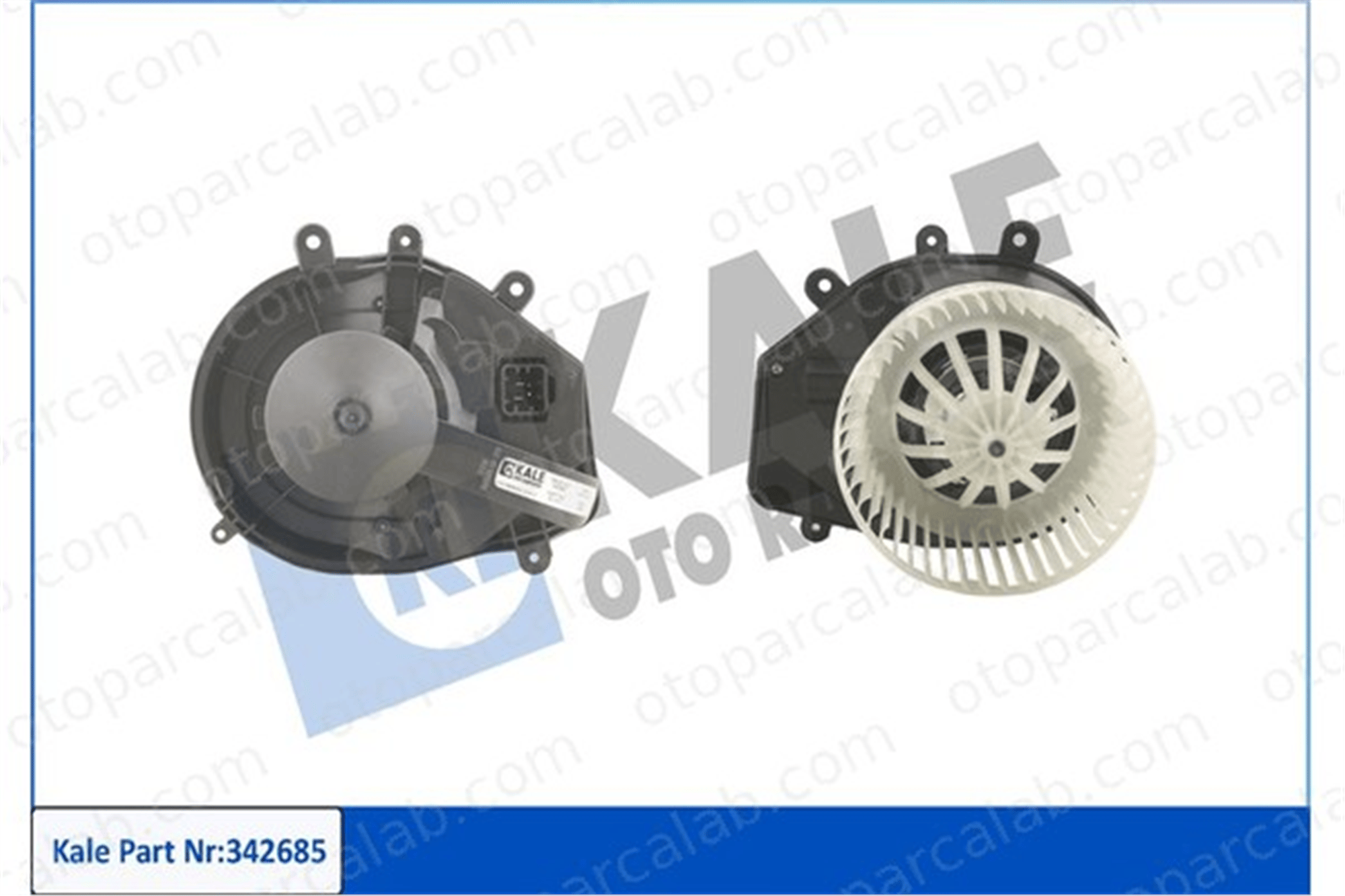 KALE 342685 Kalorifer Motoru AUDI A4 B5 A4 B5 Avant 8D1820021A 8D1820021C
