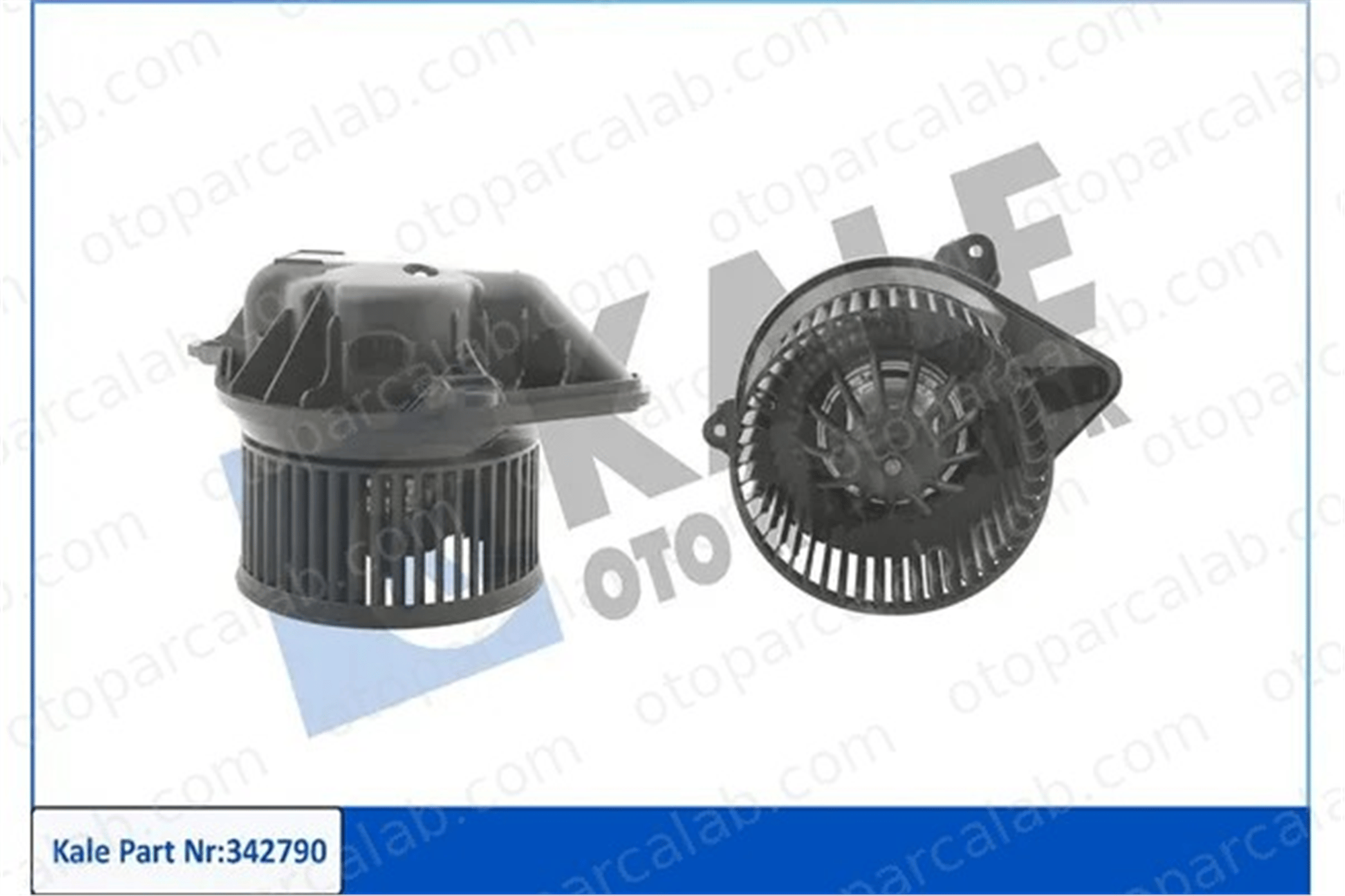 KALE 342790 Kalorifer Motoru RENAULT MASTER I Panelvan/Van OPEL VIVARO A Minibüs/Otobüs 7701050310 2761400QAC