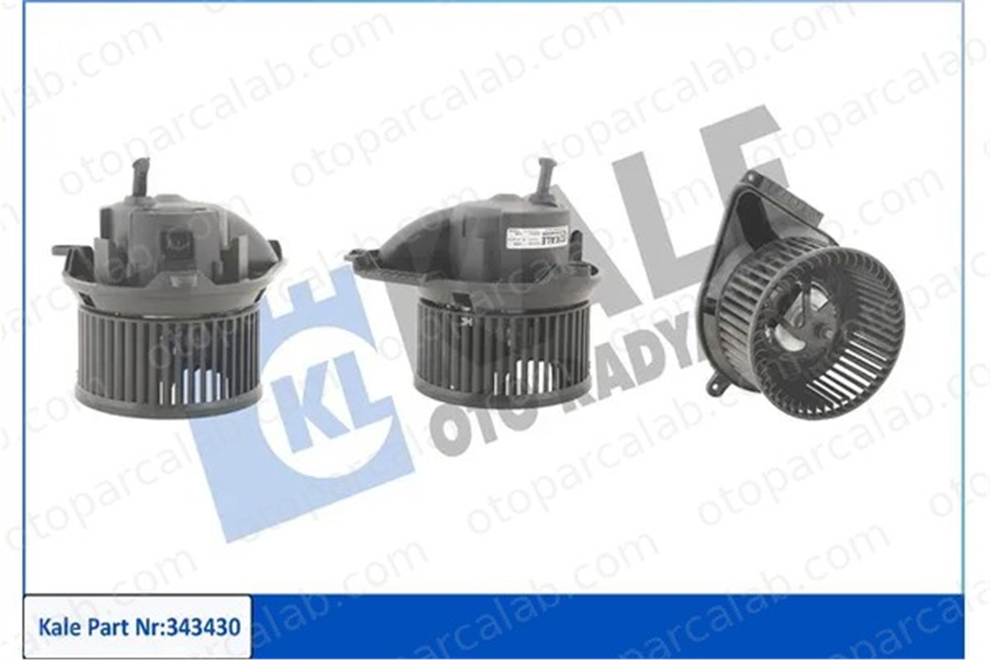 KALE 343430 Kalorifer Motoru MERCEDES-BENZ SPRINTER 4-t Panelvan/Van SPRINTER 4-t Platform şasi 18305608 0018305608