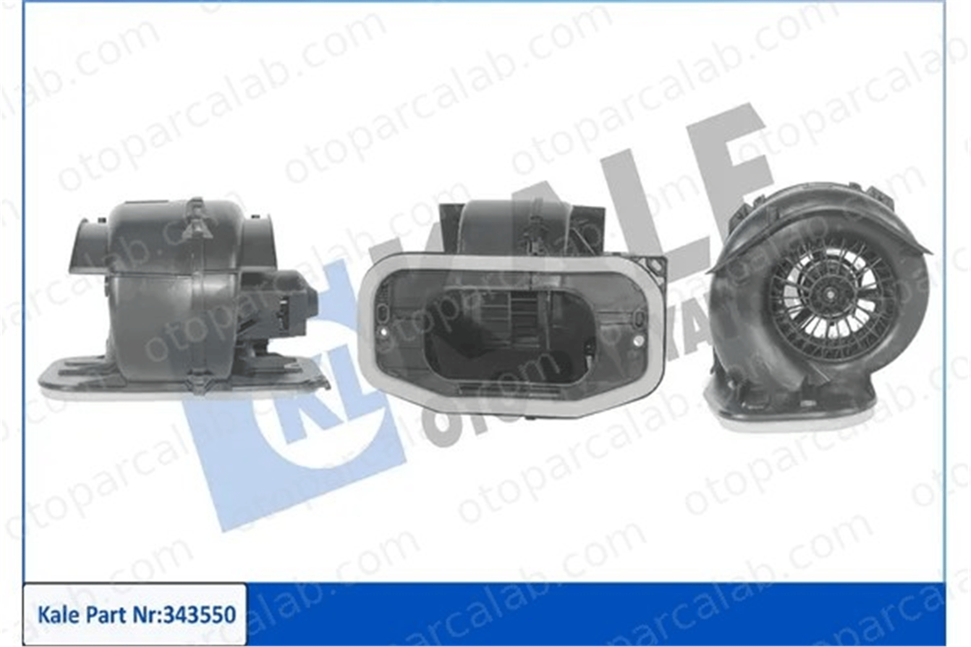 KALE 343550 Kalorifer Motoru RENAULT CLIO I MEGANE I 7701033536 7701202851