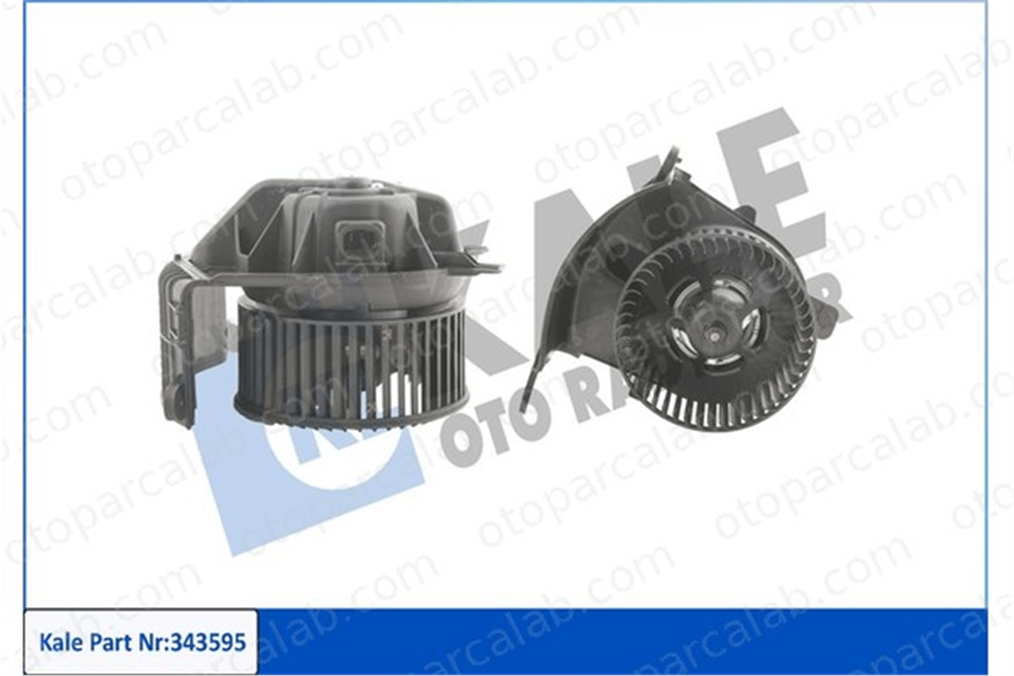 KALE 343595 Kalorifer Motoru RENAULT SCÉNIC II GRAND SCÉNIC II 7701056598
