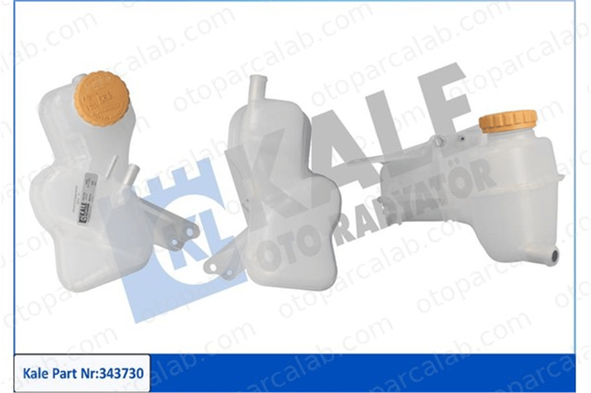 KALE 343730 Radyatör Yedek Su Deposu OPEL VECTRA A Hatchback VECTRA A 1304640 1304629