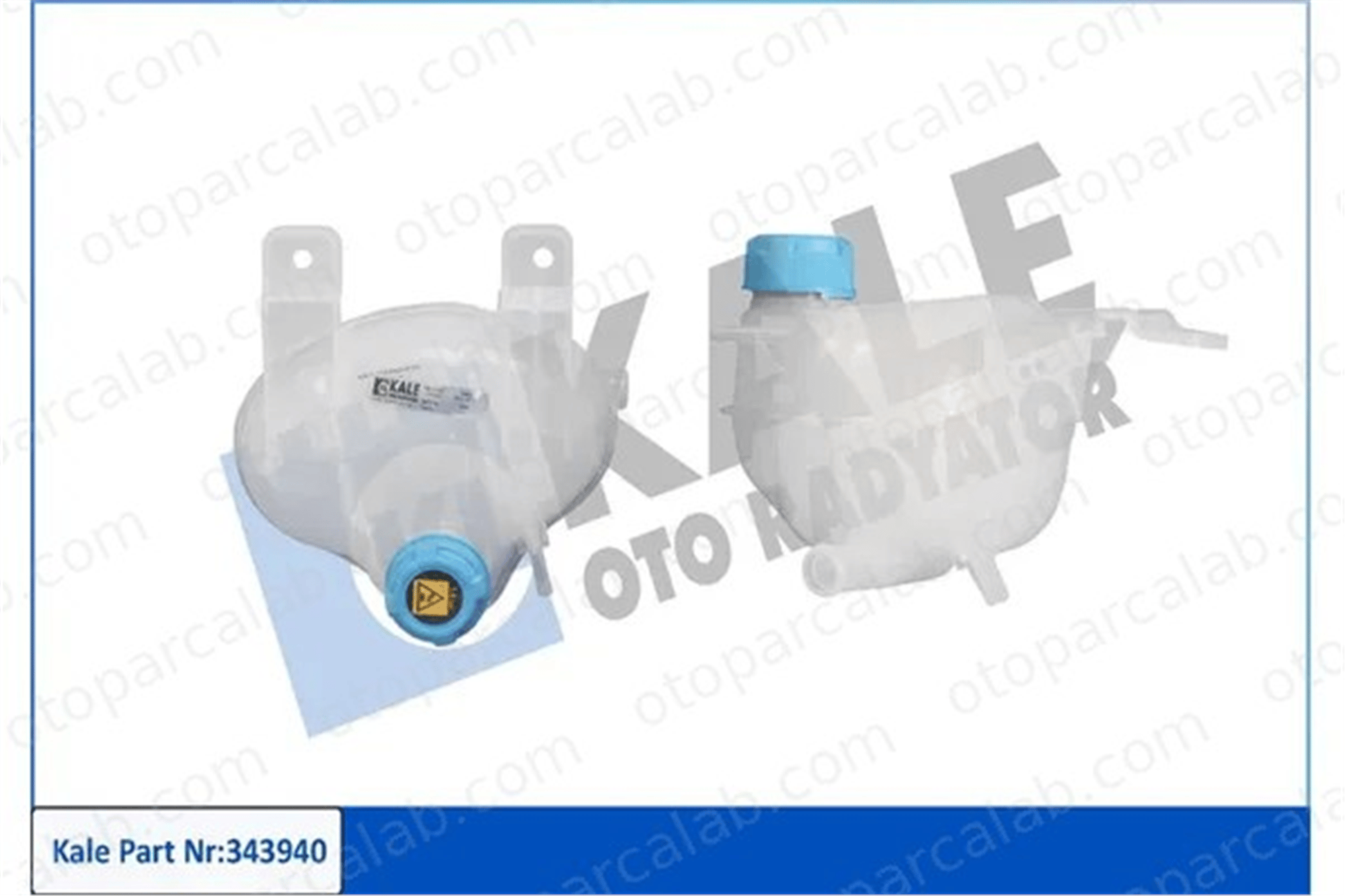 KALE 343940 Radyatör Yedek Su Deposu FIAT GRANDE PUNTO PUNTO EVO 46799364 55700508