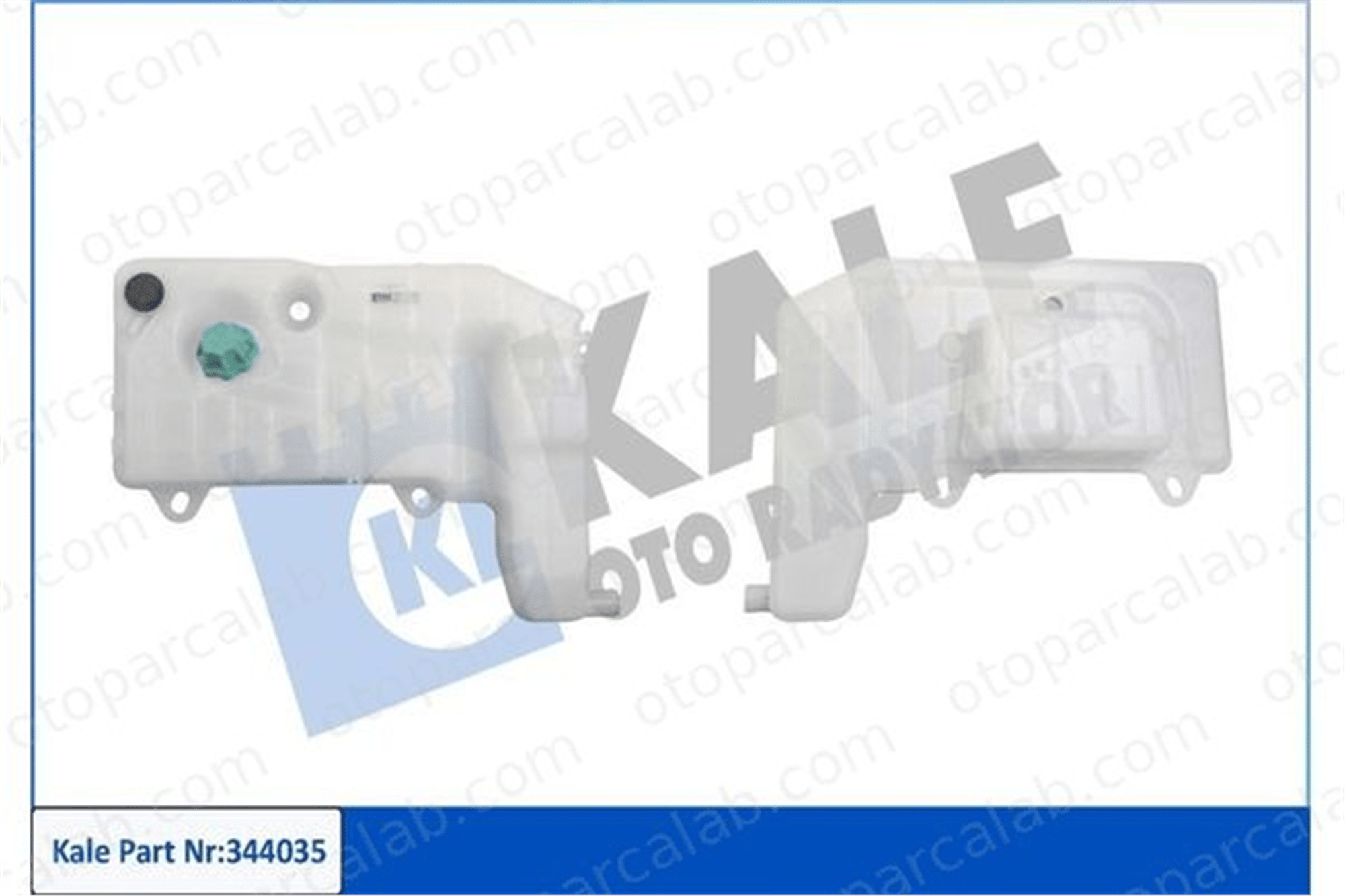 KALE 344035 Radyatör Yedek Su Deposu IVECO STRALIS II EUROCARGO V 41215631 500190338