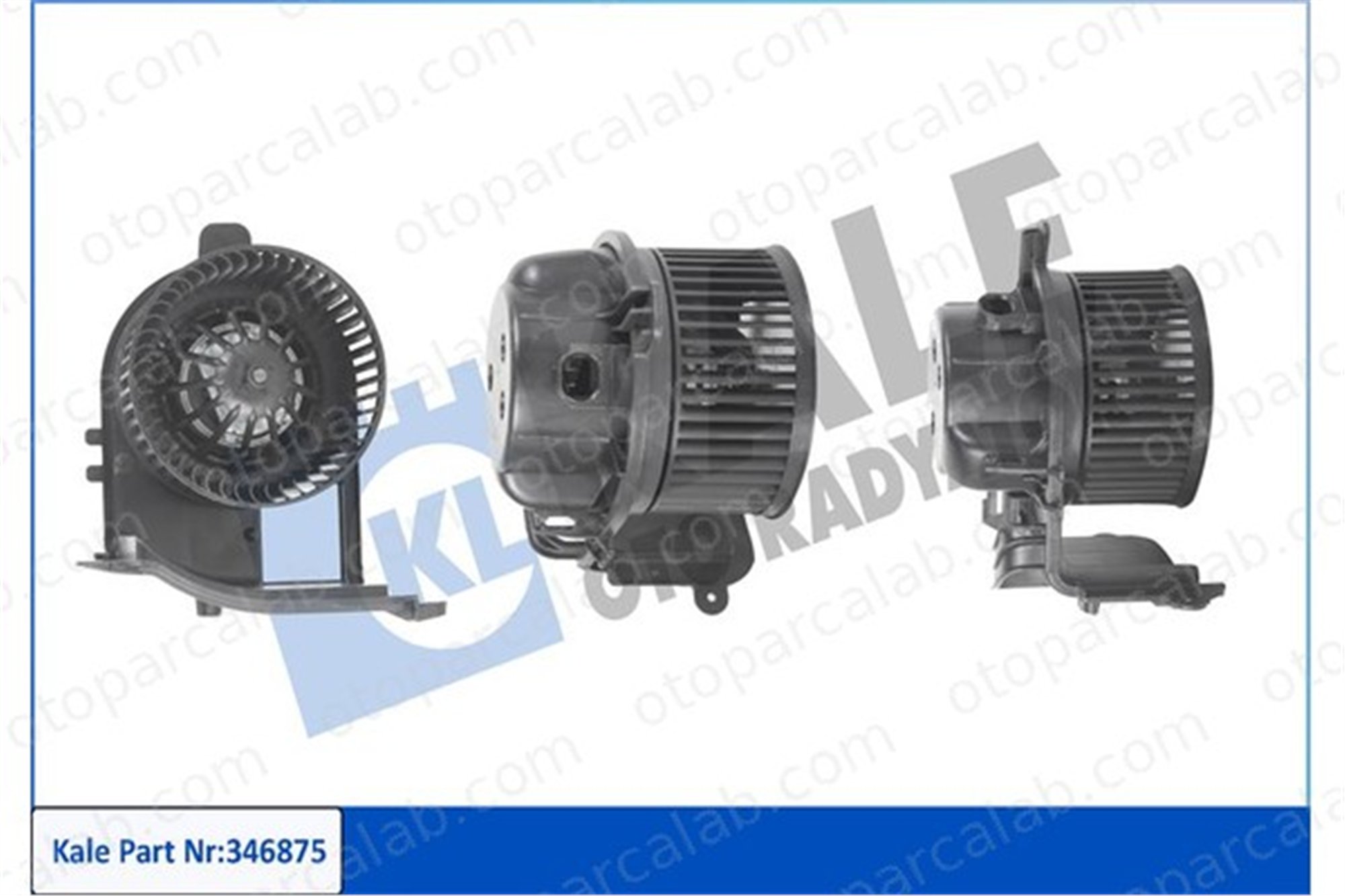 KALE 346875 Kalorifer Motoru RENAULT CLIO II CLIO II Kasa/eğik arka 7701055134 7701056964