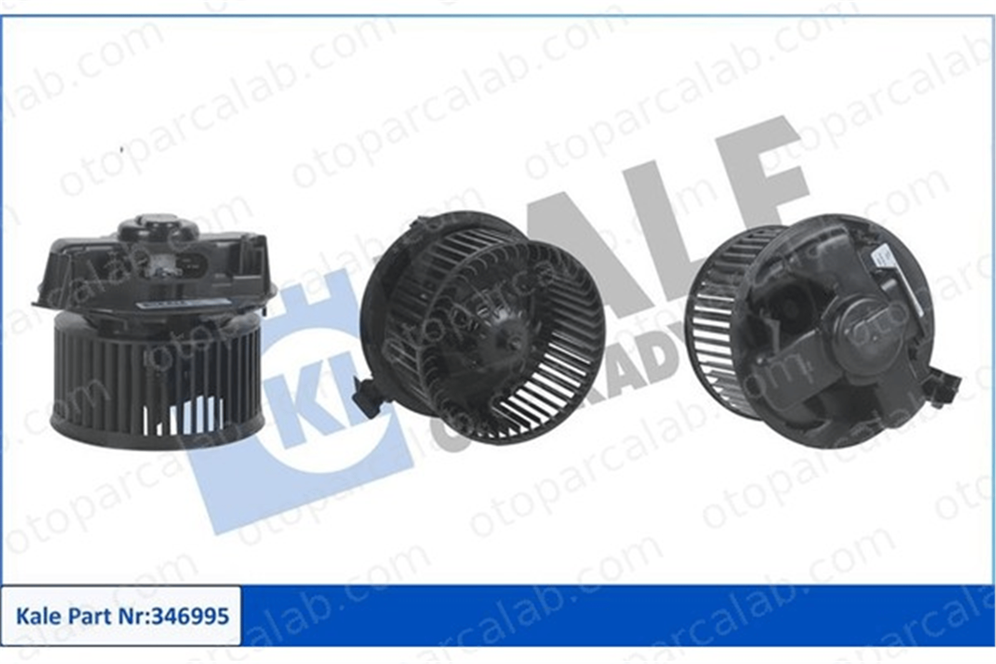 KALE 346995 Kalorifer Motoru DACIA DUSTER LOGAN 7701067982 6001547691