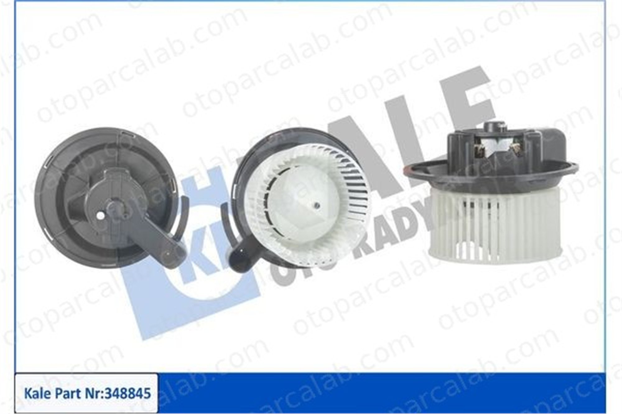 KALE 348845 Kalorifer Motoru VW LT 28-46 II Panelvan/Van MEGA CLUB 28302408 0028302408