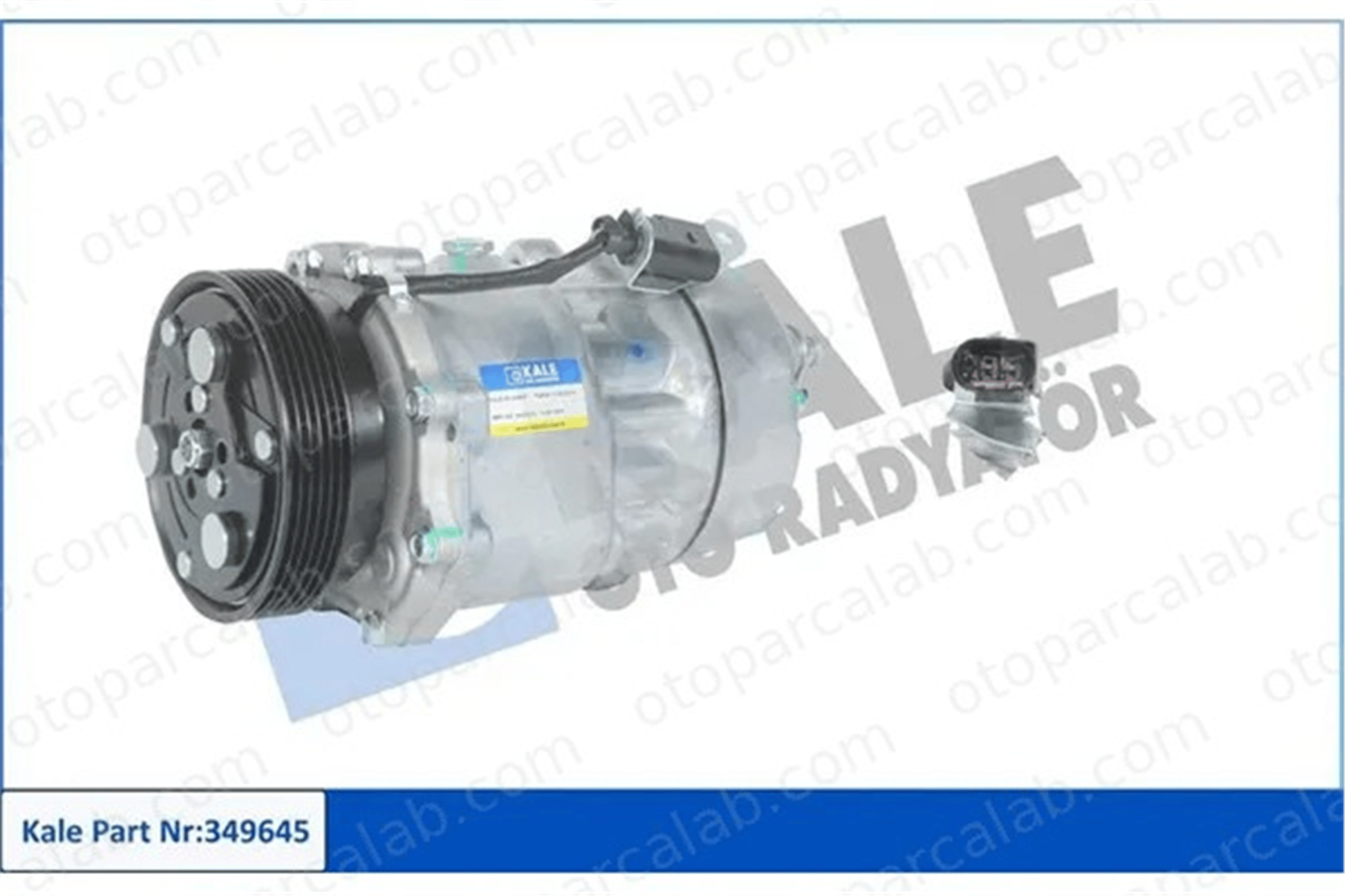 KALE 349645 Klima Kompresörü VW SHARAN SEAT ALHAMBRA 349645 7H0820803C