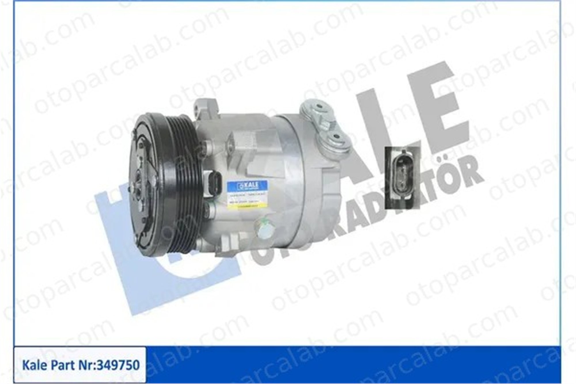 KALE 349750 Klima Kompresörü OPEL VECTRA A VECTRA A Hatchback 349750 1135019