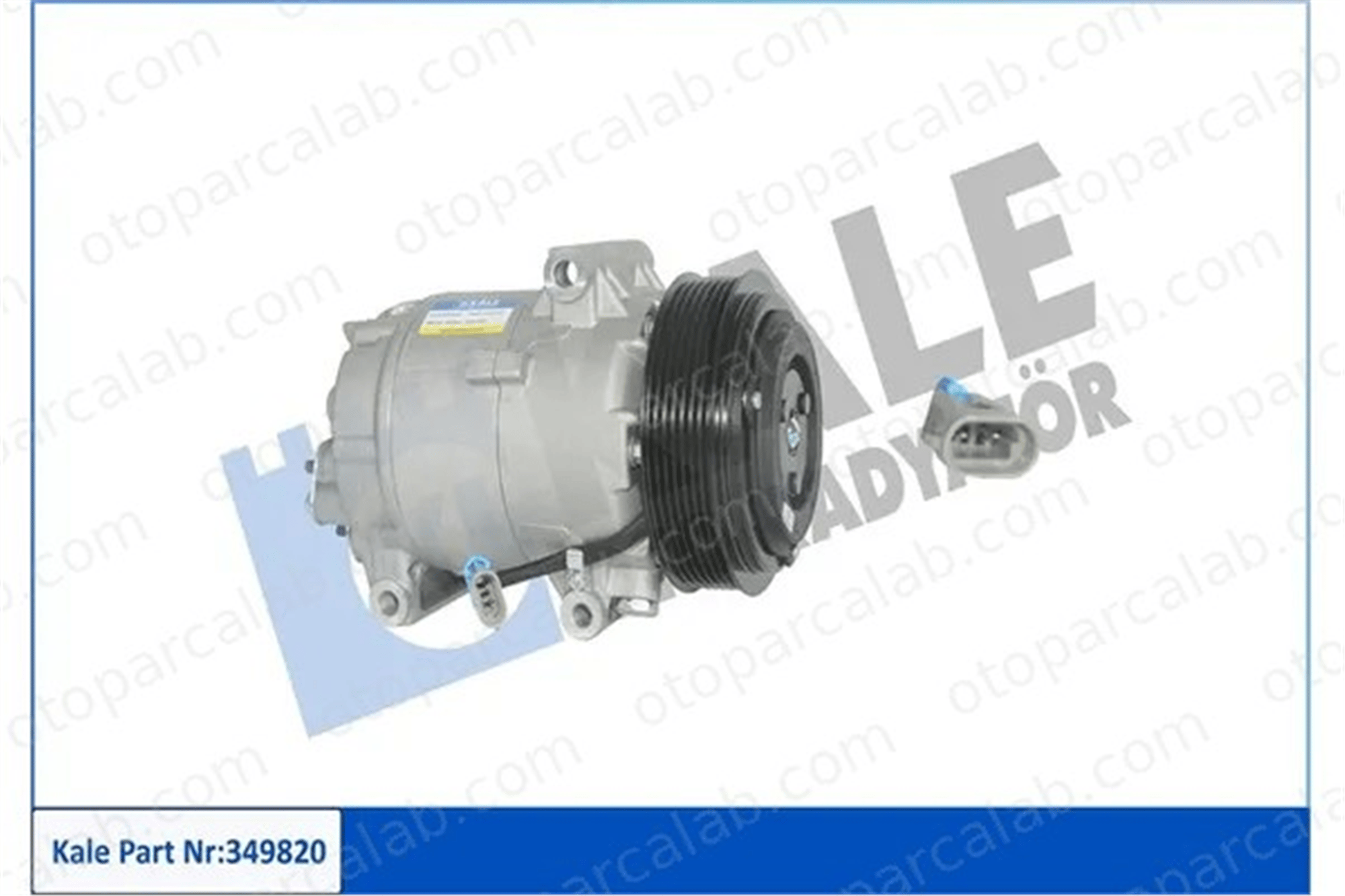 KALE 349820 Klima Kompresörü RENAULT MEGANE II MEGANE II Sedan 349820 7711497517