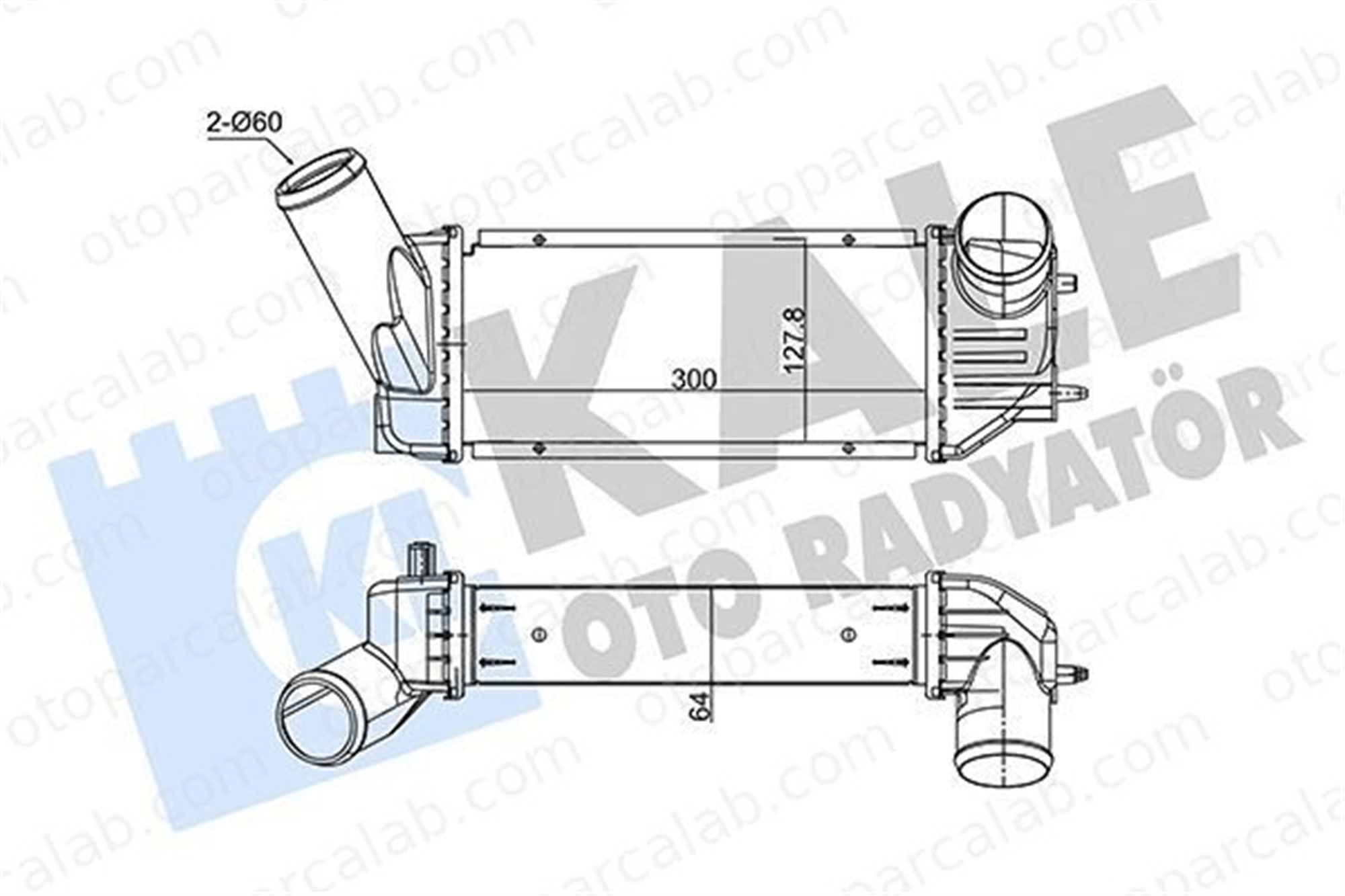 KALE 352490 Turbo Radyatörü CITROËN BERLINGO / BERLINGO FIRST Kasa/büyük limuzin XSARA 384F6 0384F6
