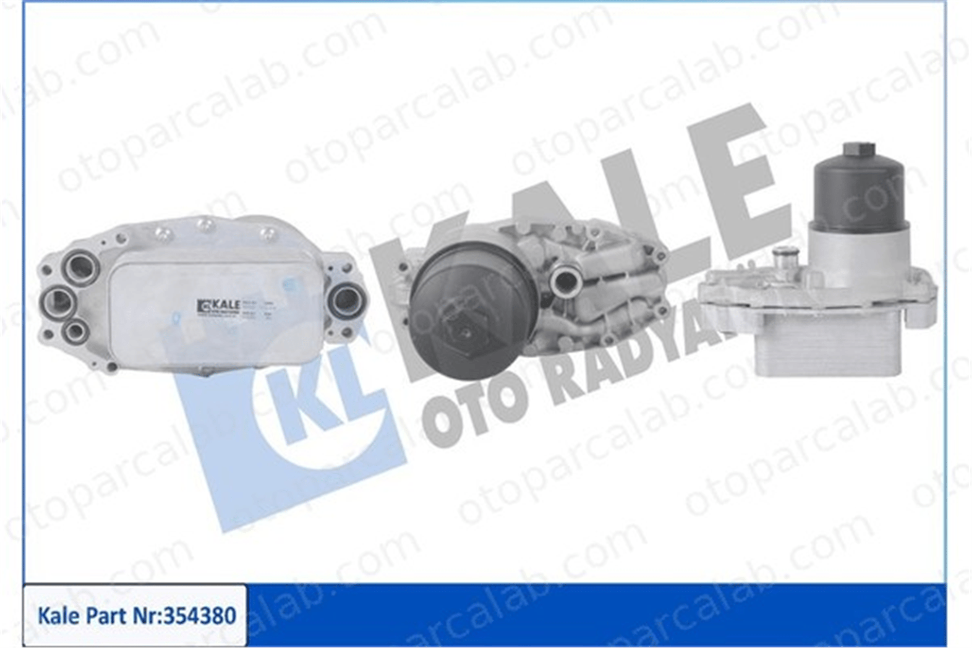 KALE 354380 Motor Yağ Soğutucu LAND ROVER RANGE ROVER IV DISCOVERY V 1103S9 C2S52552