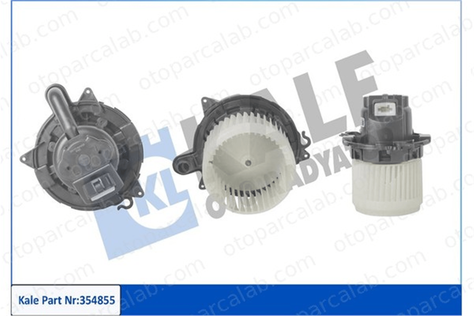 KALE 354855 Kalorifer Motoru DACIA LODGY DOKKER Express Kasa/büyük limuzin 272102988R