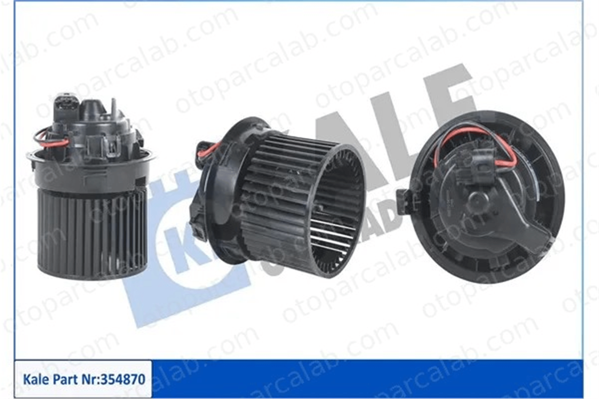 KALE 354870 Kalorifer Motoru DACIA DUSTER LOGAN II 272100975R 272102798R