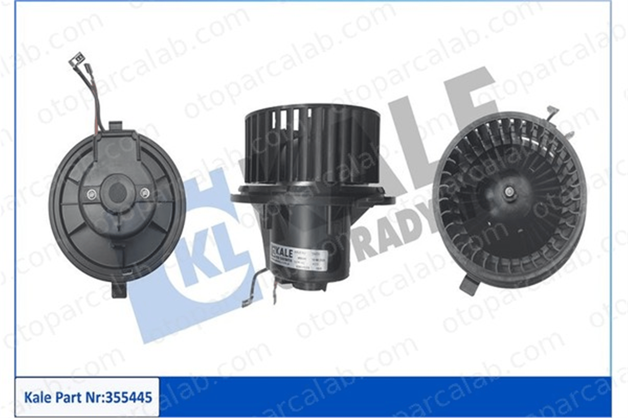 KALE 355445 Kalorifer Motoru VW GOLF II JETTA II 191819021 191959101