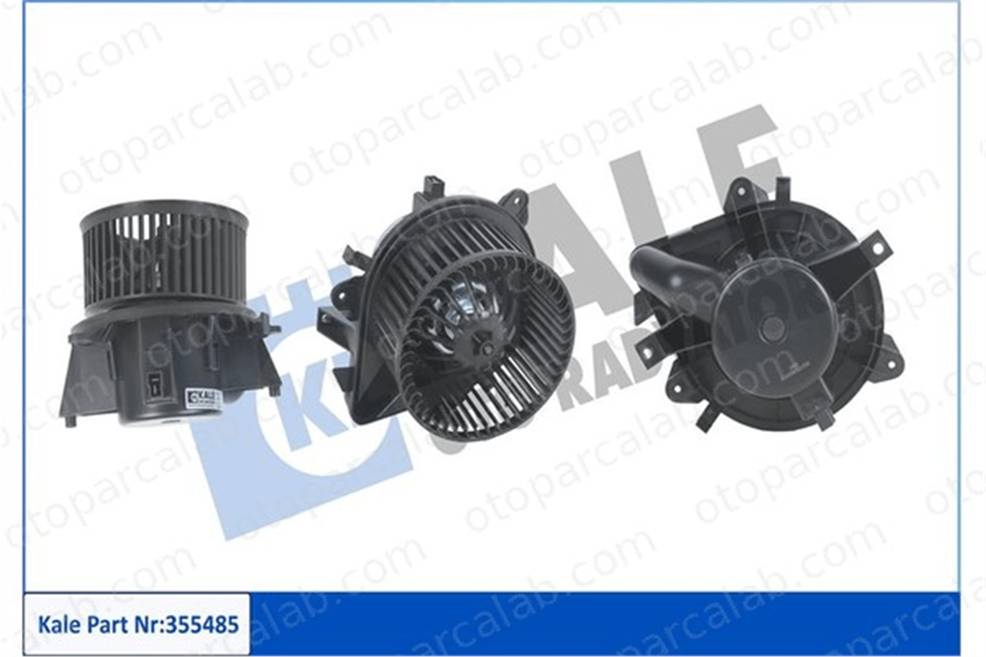 KALE 355485 Kalorifer Motoru FIAT IDEA IDEA Van 77362402