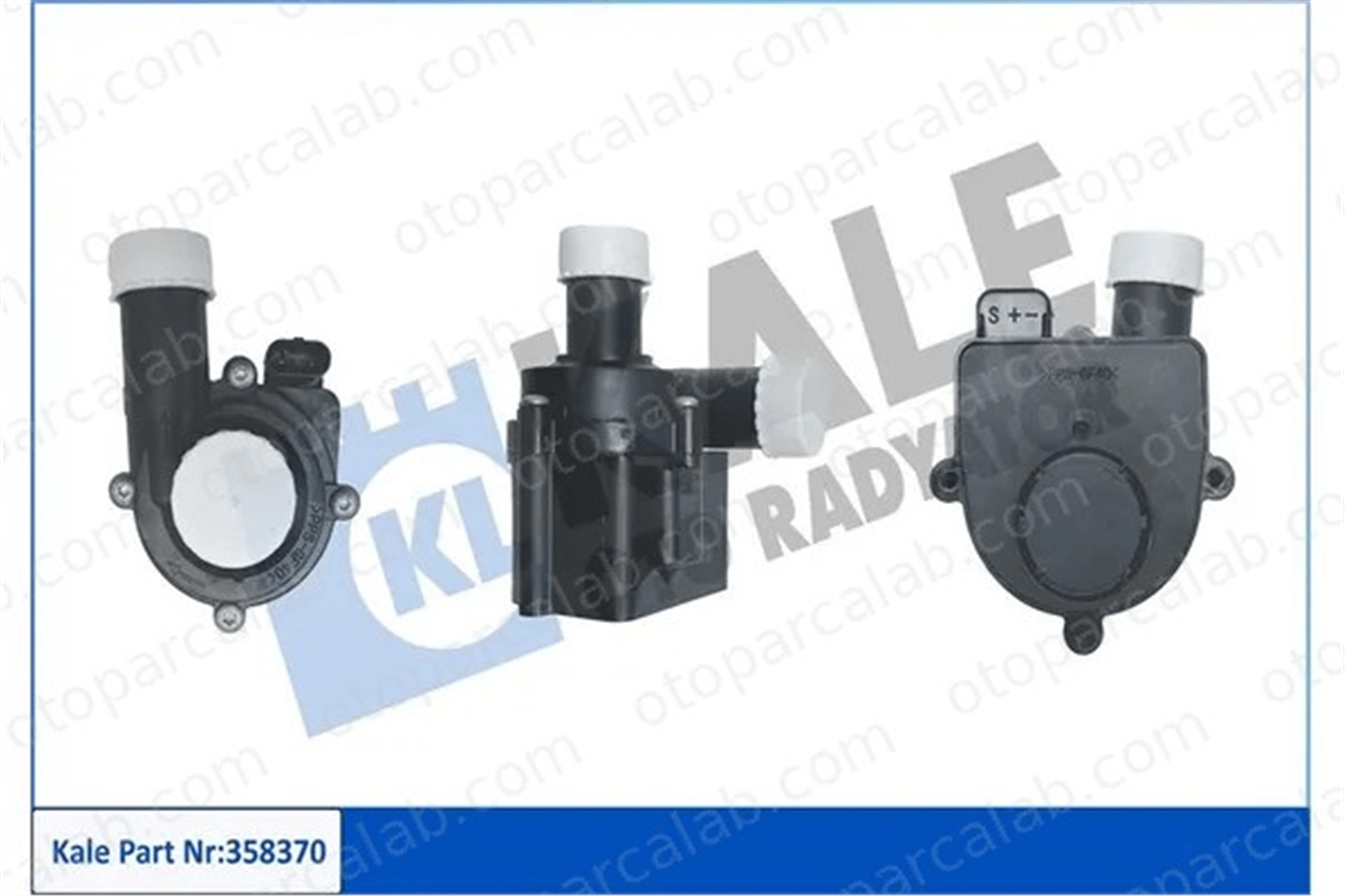 KALE 358370 Devirdaim Su Pompası AUDI A7 Sportback A4 B9 6H121601G 06H121601G