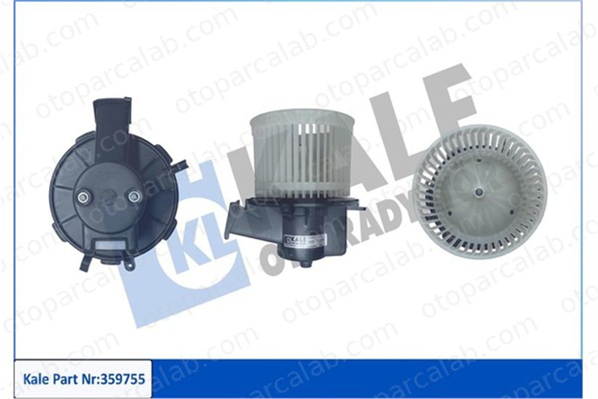 KALE 359755 Kalorifer Motoru FIAT PANDA 500 77365525 77365876