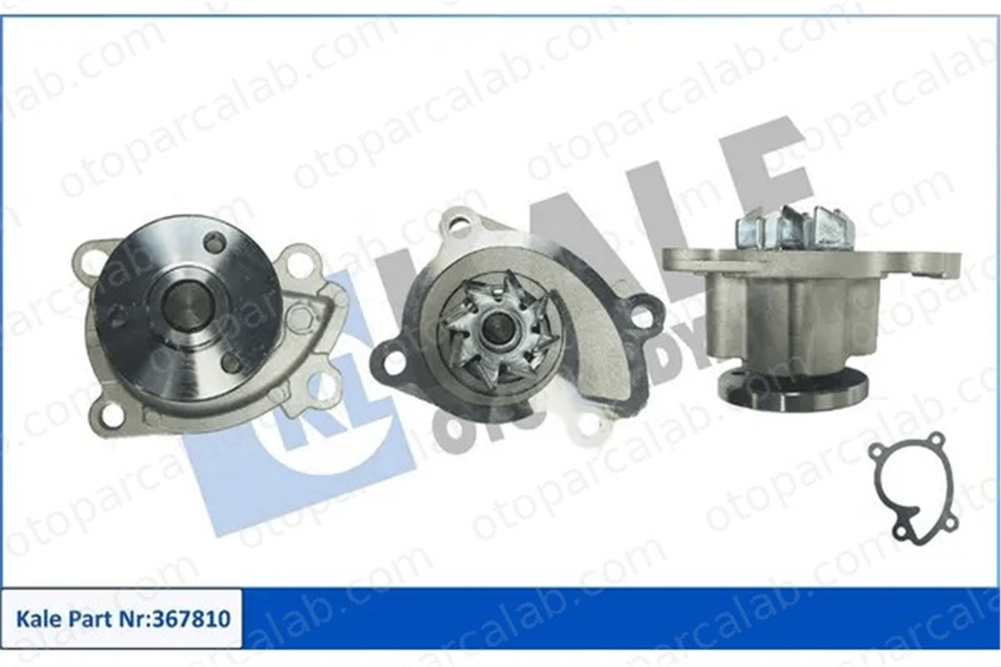 KALE 367810 Devirdaim Su Pompası NISSAN JUKE RENAULT TWINGO III 21010ED00A 210108030R
