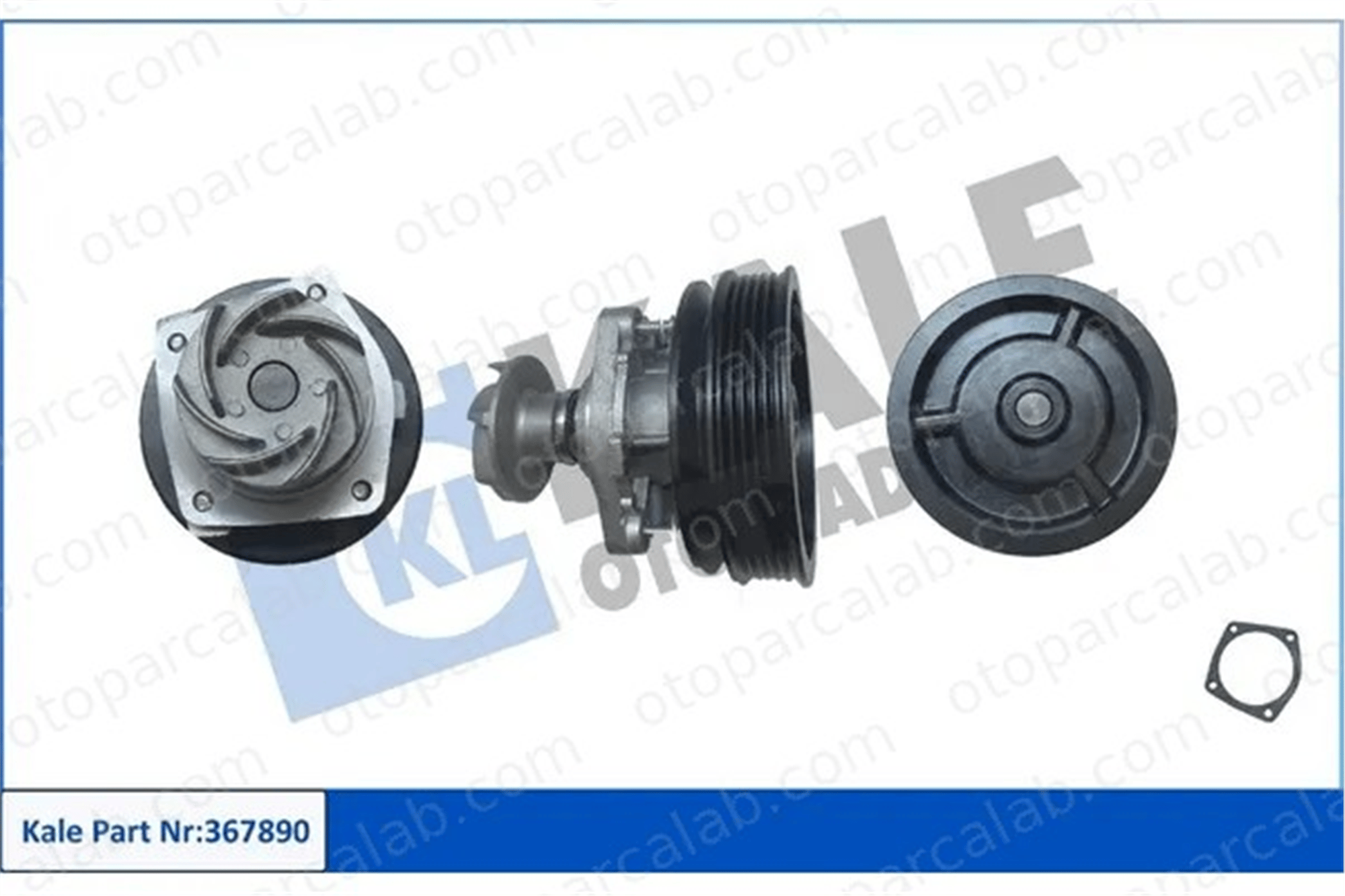 KALE 367890 Devirdaim Su Pompası FIAT TIPO RITMO 7784977 7744397