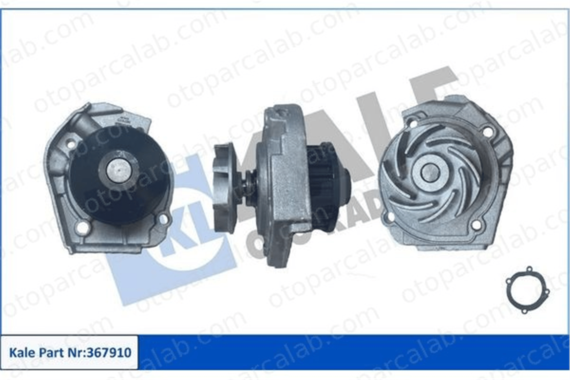 KALE 367910 Devirdaim Su Pompası FIAT PANDA PALIO Weekend 46526243 46805736