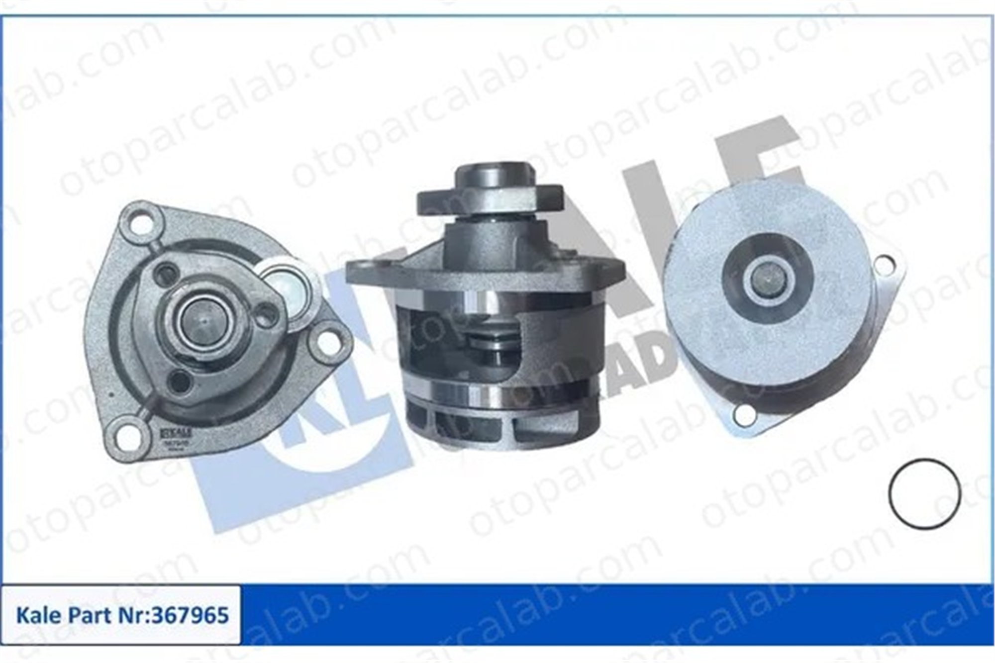 KALE 367965 Devirdaim Su Pompası OPEL ASTRA G Hatchback ASTRA G Sedan 1334117 93182043