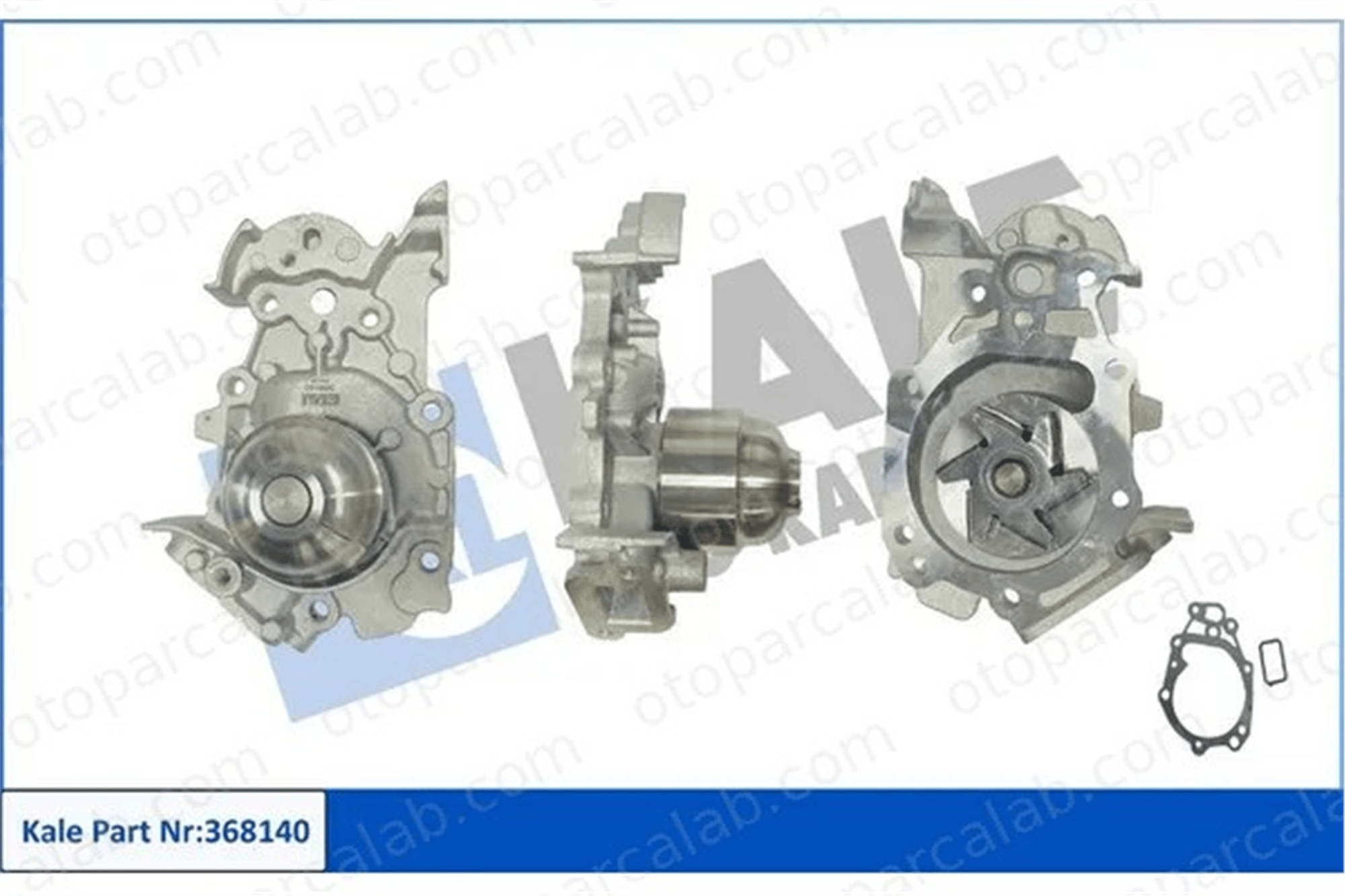 KALE 368140 Devirdaim Su Pompası RENAULT TWINGO II DACIA LOGAN II 8200042880 2101000Q0H