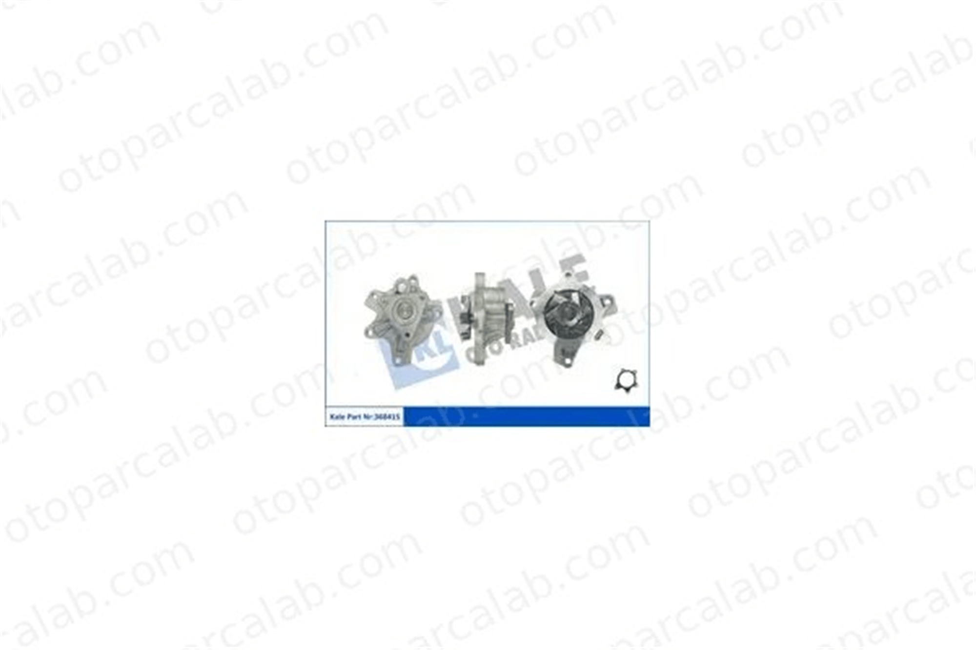KALE 368415 Devirdaim Su Pompası TOYOTA YARIS VERSO YARIS 1610029155 1610029156