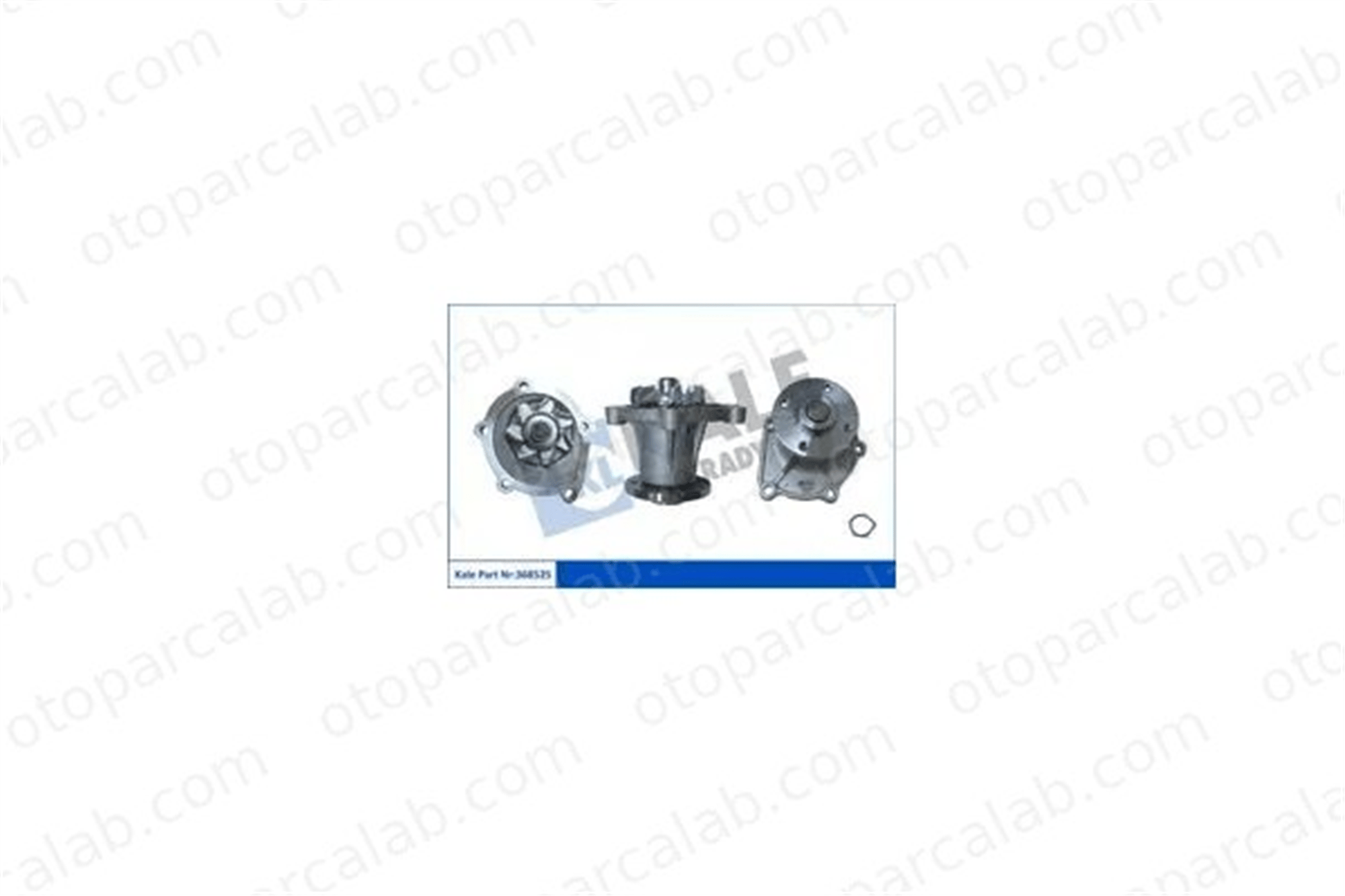 KALE 368525 Devirdaim Su Pompası TOYOTA COROLLA STARLET 1610019125 1610019126