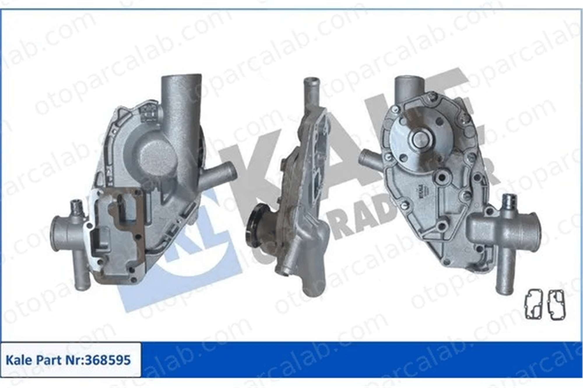 KALE 368595 Devirdaim Su Pompası VOLVO 340-360 RENAULT 12 3100979 3267343